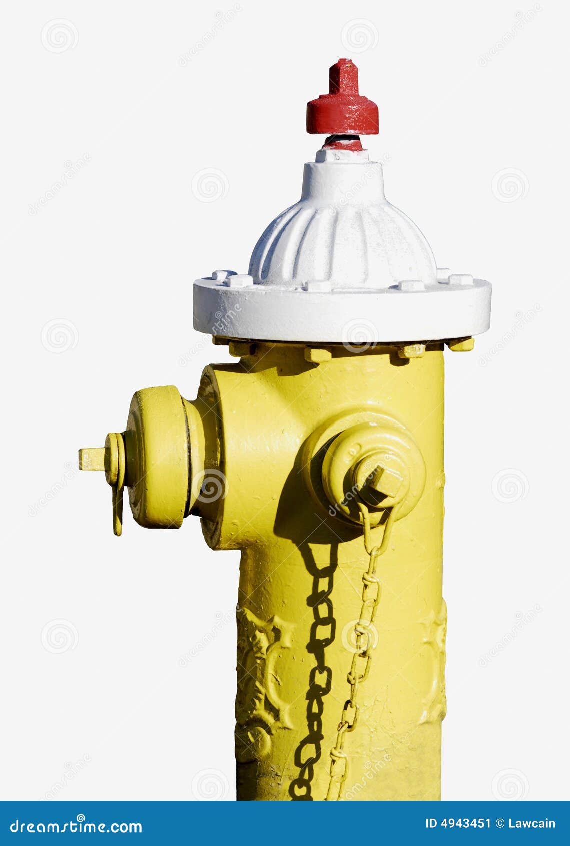 Yellow Fire Hydrant Picture. Image 4943451