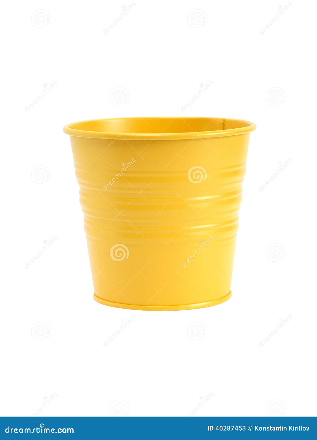 Yellow Flower Pot stock image. Image of flower, container 40287453