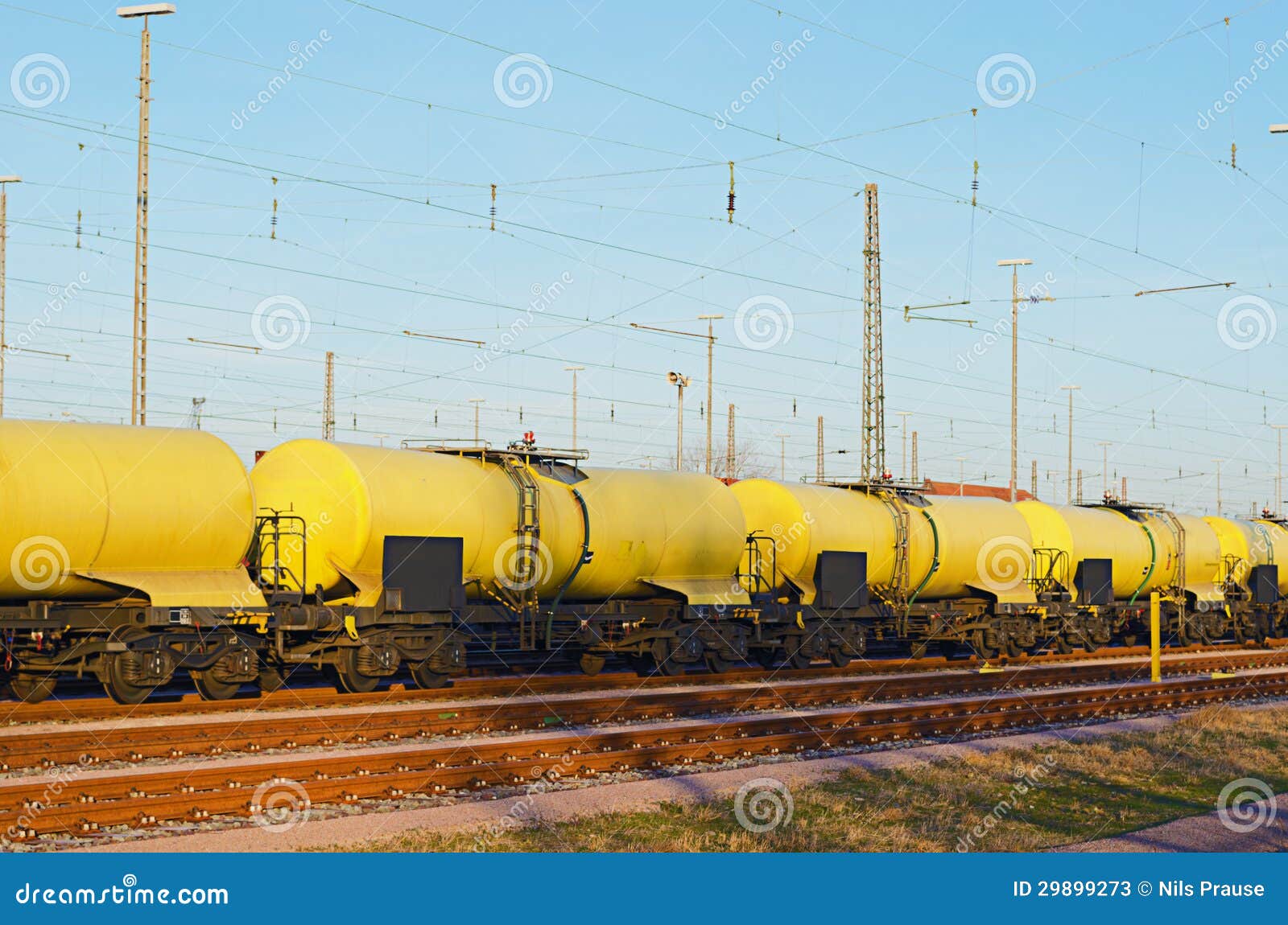 Yellow freight train stock image. Image of freightliner 29899273