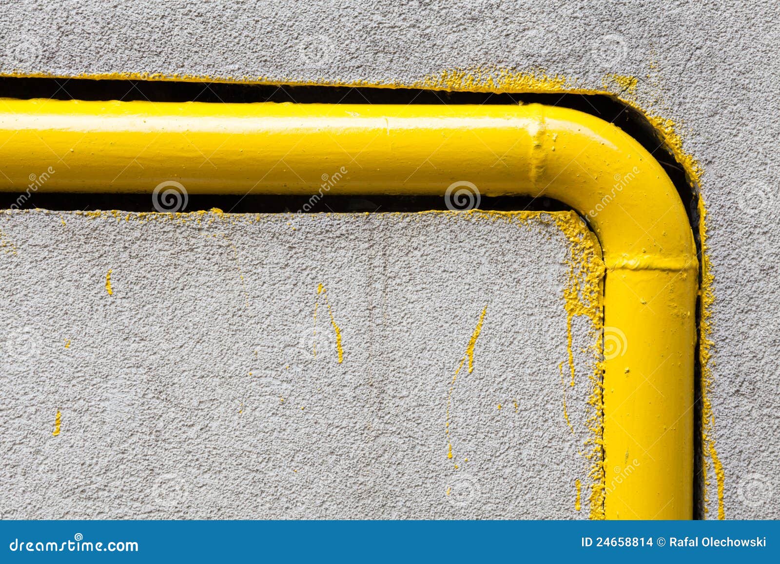 Yellow gas pipe stock photo. Image of pipeline, pipe 24658814
