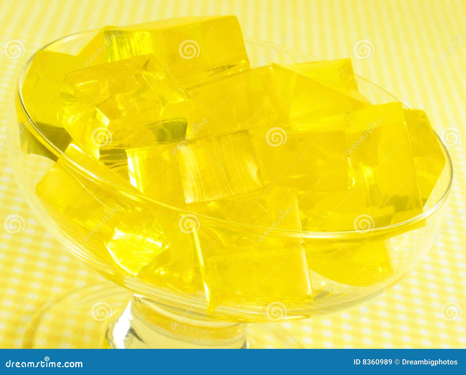 yellow gelatin