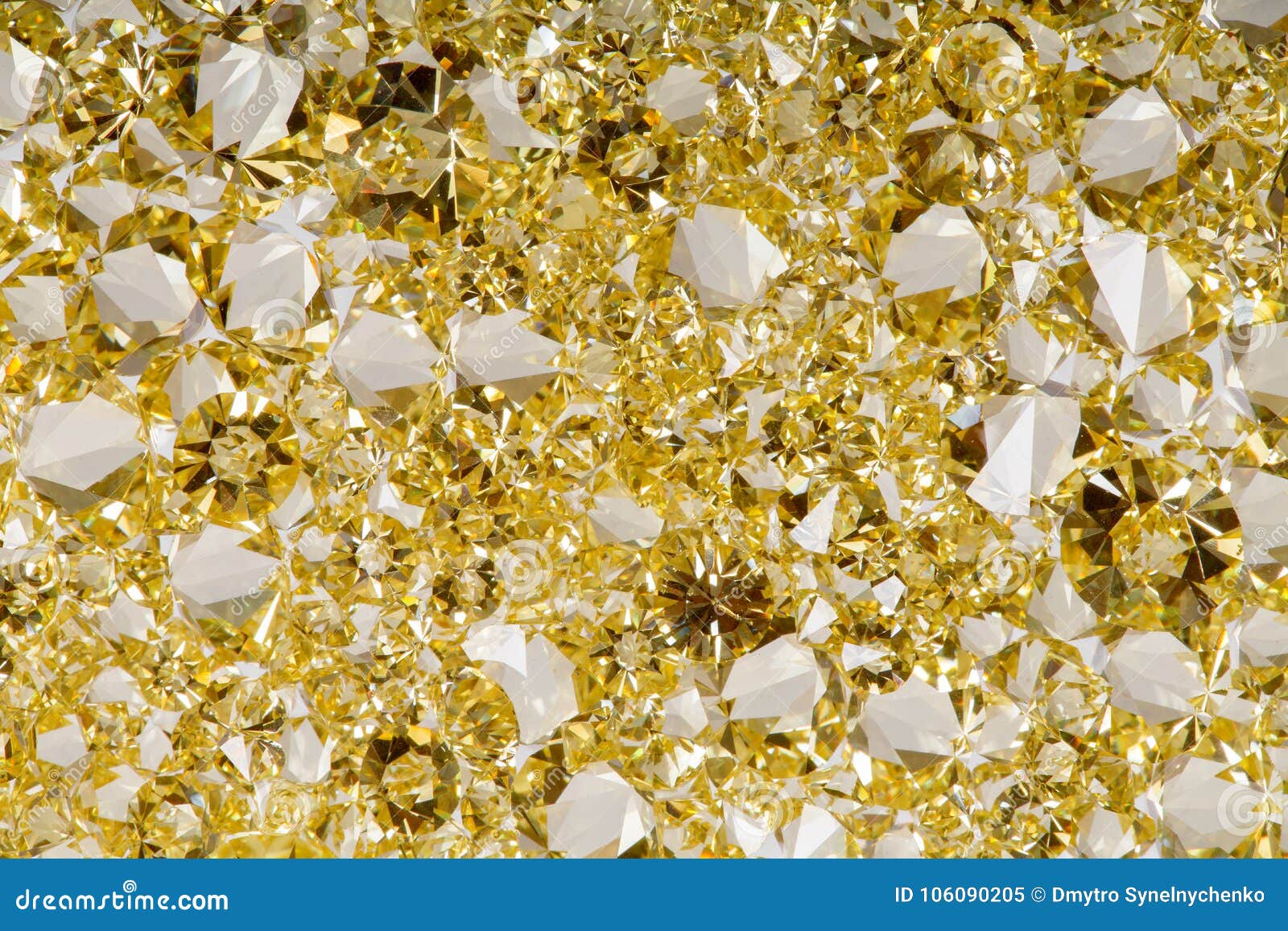 yellow gemstones background