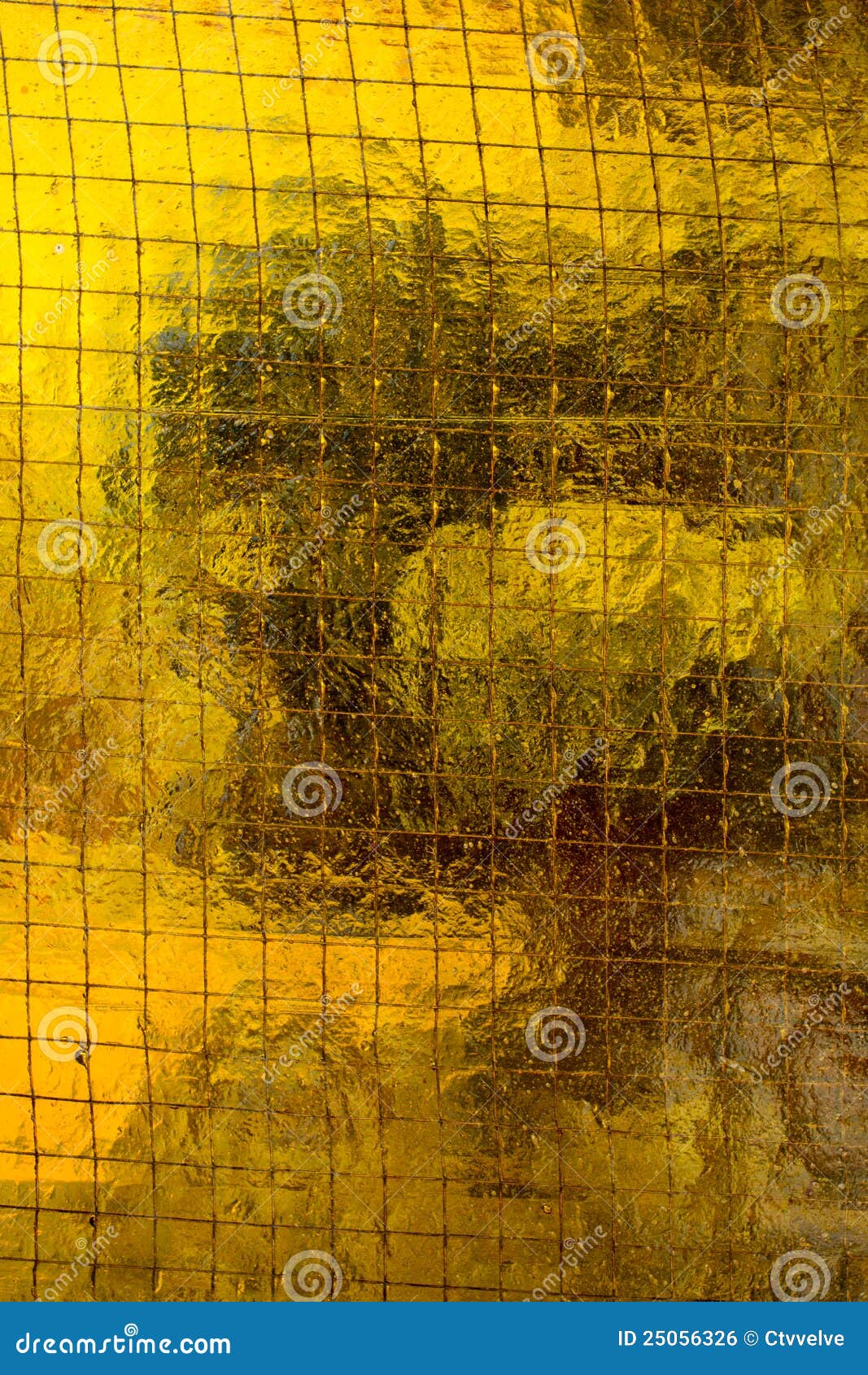 Yellow glass wall stock photo. Image of house, home, blur 25056326