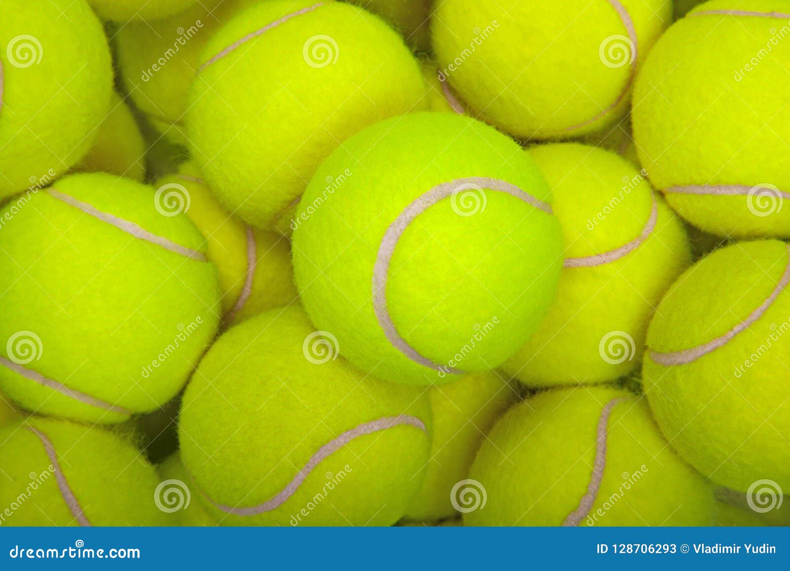 klodset Umeki Eksperiment Yellow green tennis balls stock image. Image of leisure - 128706293