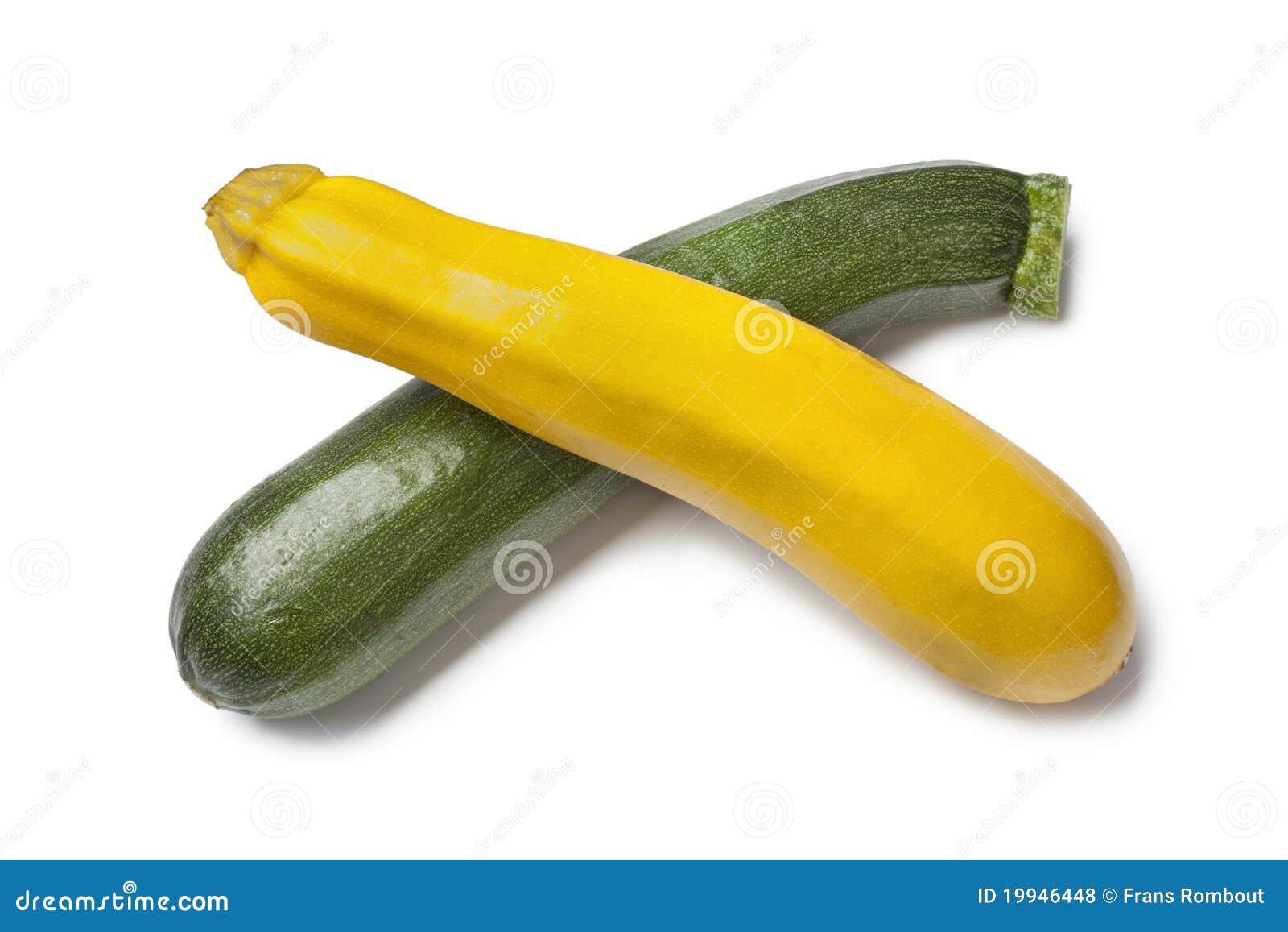Yellow and green zucchini stock photo. Image of organic 19946448
