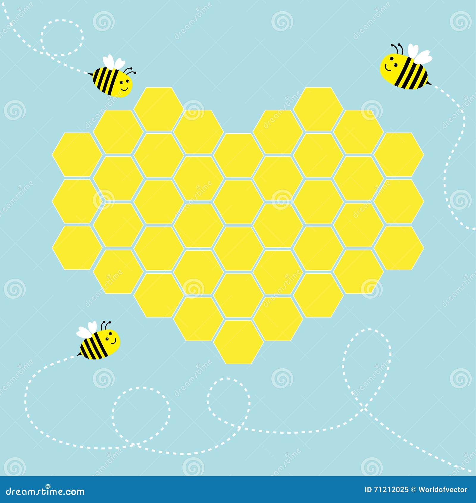 1/2 HONEYCOMB BEEHIVE STENCIL, Hexagon Pattern, Shapes Template 