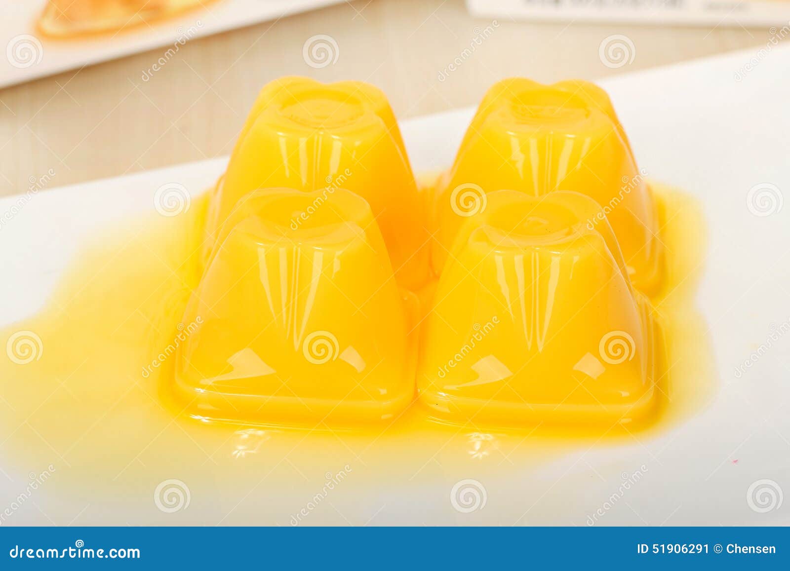 Yellow Jelly Fungus Stock Image 61631569