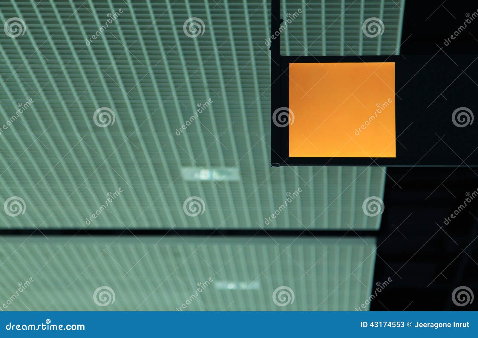 Yellow lightbox stock image. Image of interior, airport 43174553