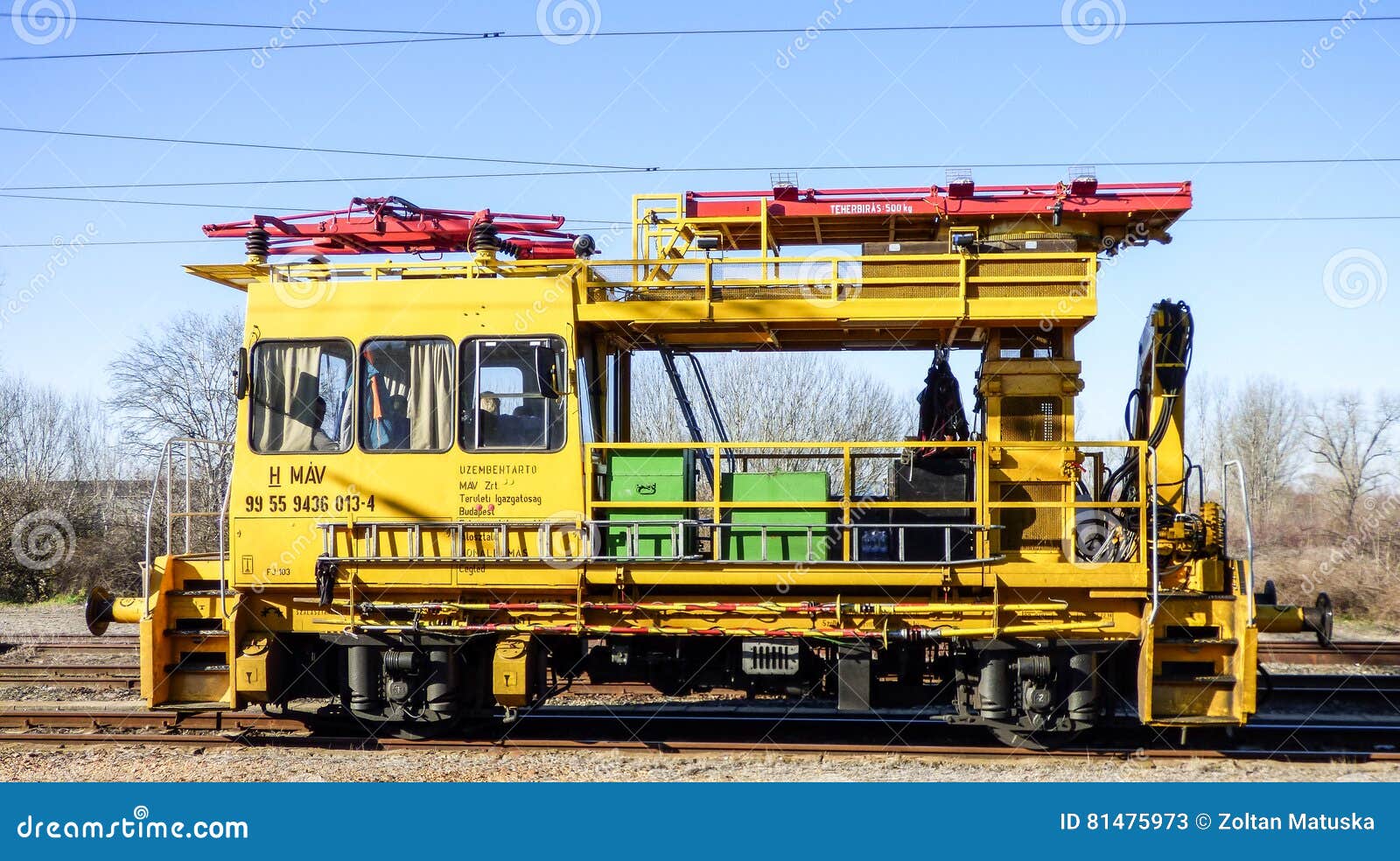 yellow locomotive train in hungary