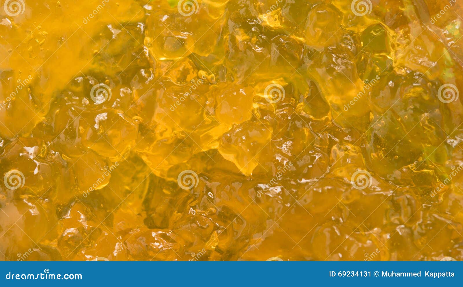Yellow marmalade jam stock image. Image of apricot, background 69234131