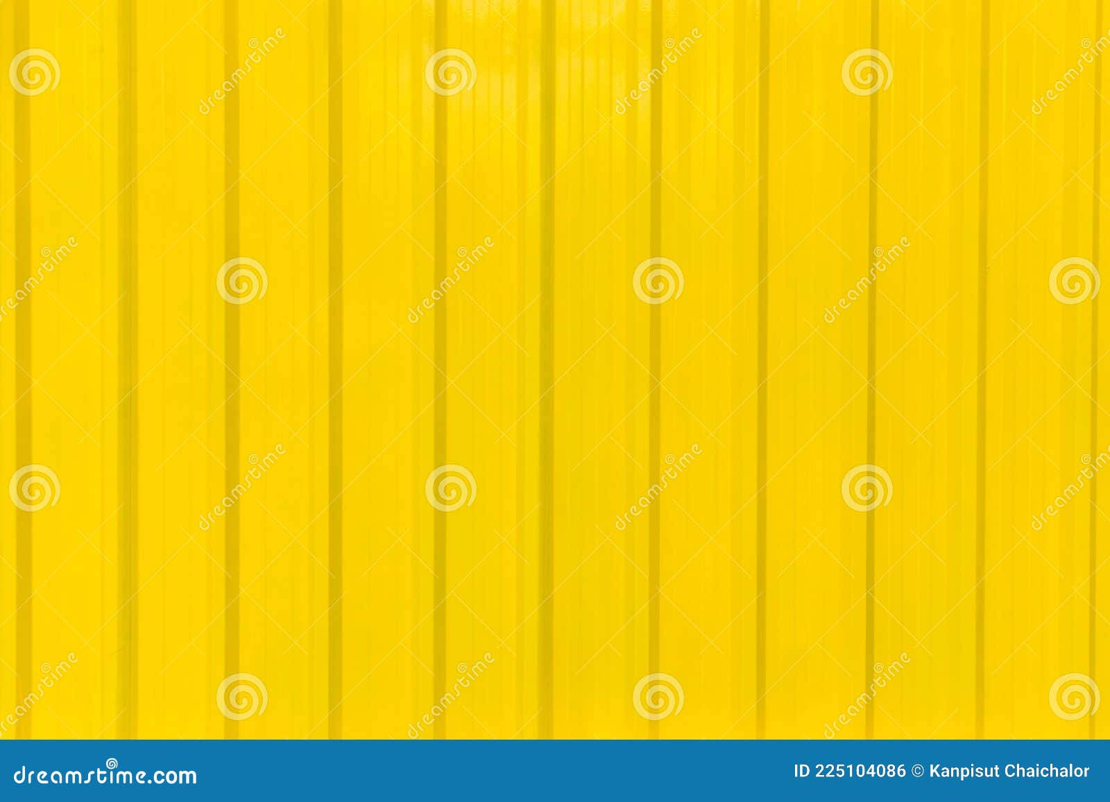 Yellow Metallic Background for Pattern Design. Zinc Yellow Color. Zinc