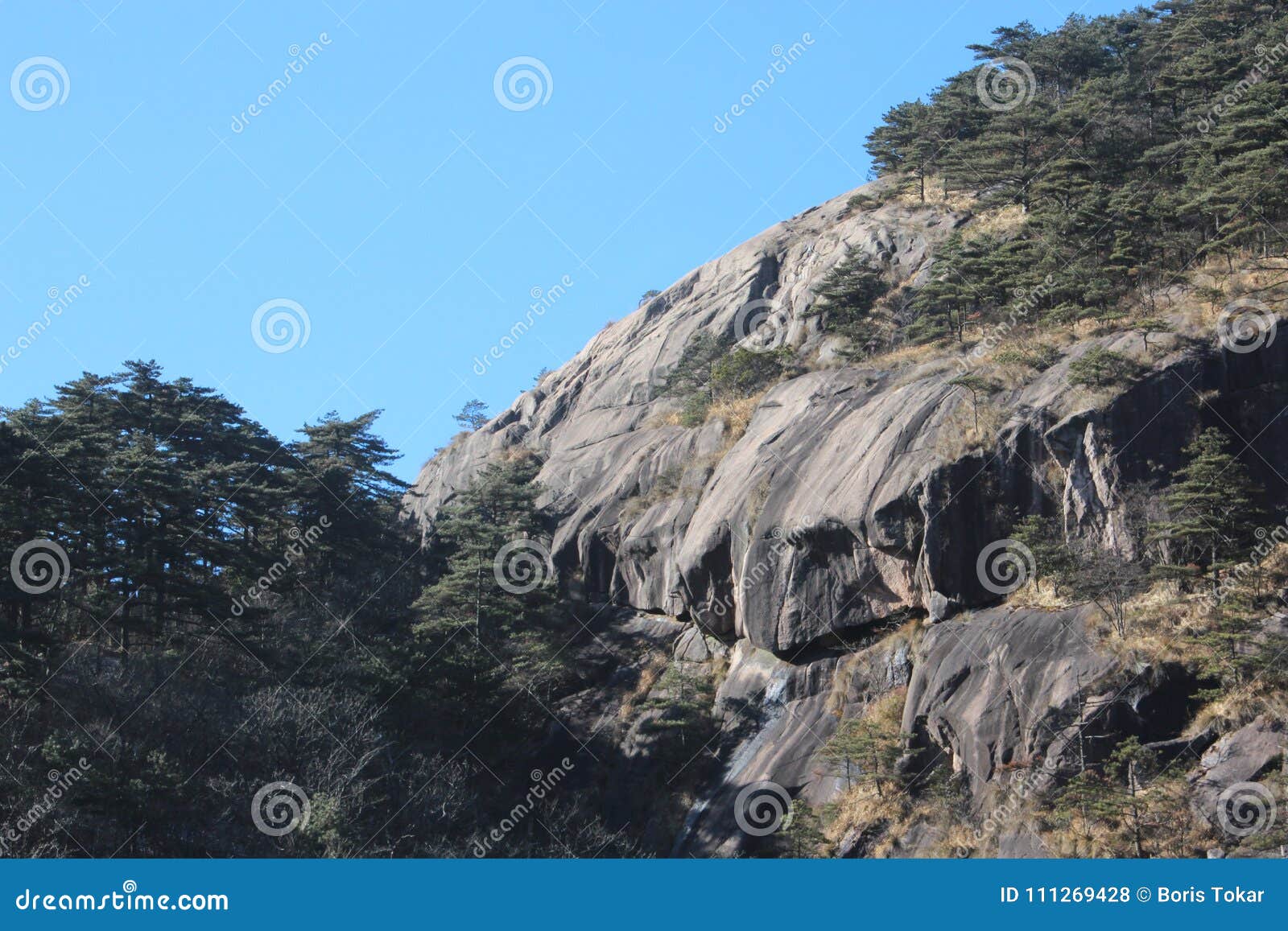 yellow mountain - huangshan, china.