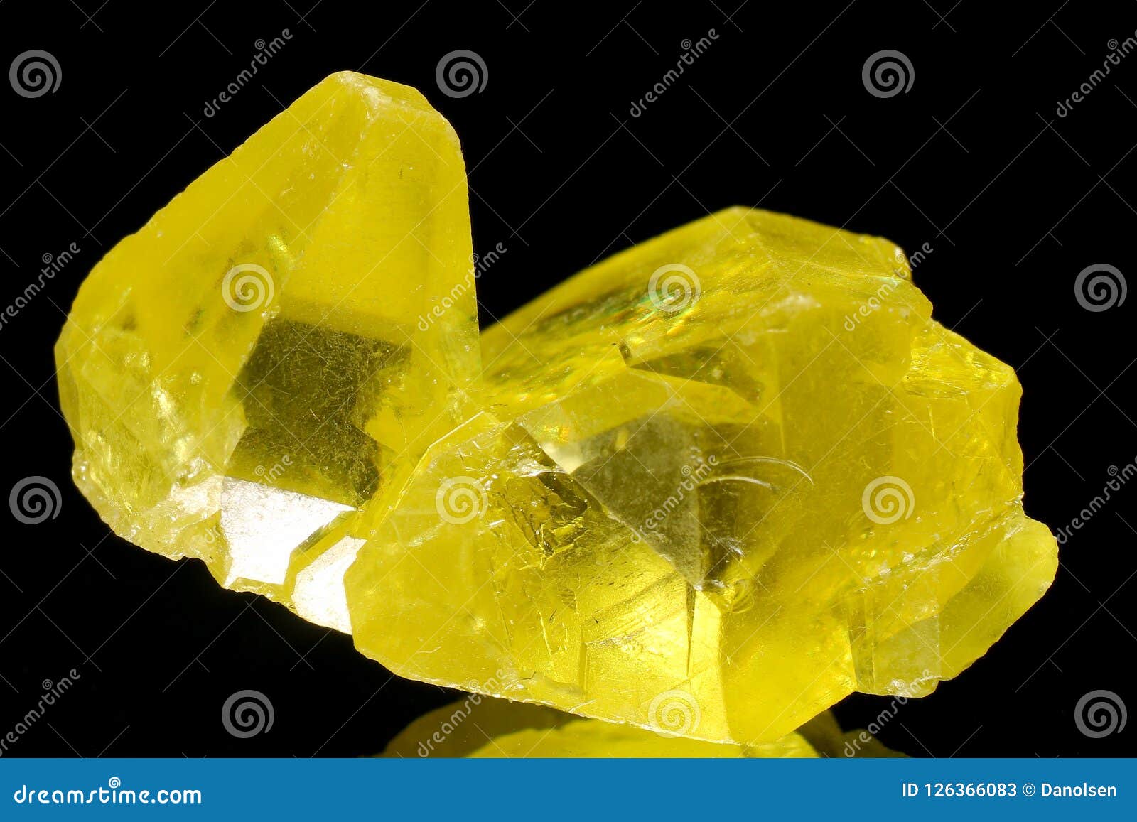 Sulfur Gemstone Natural Cluster 