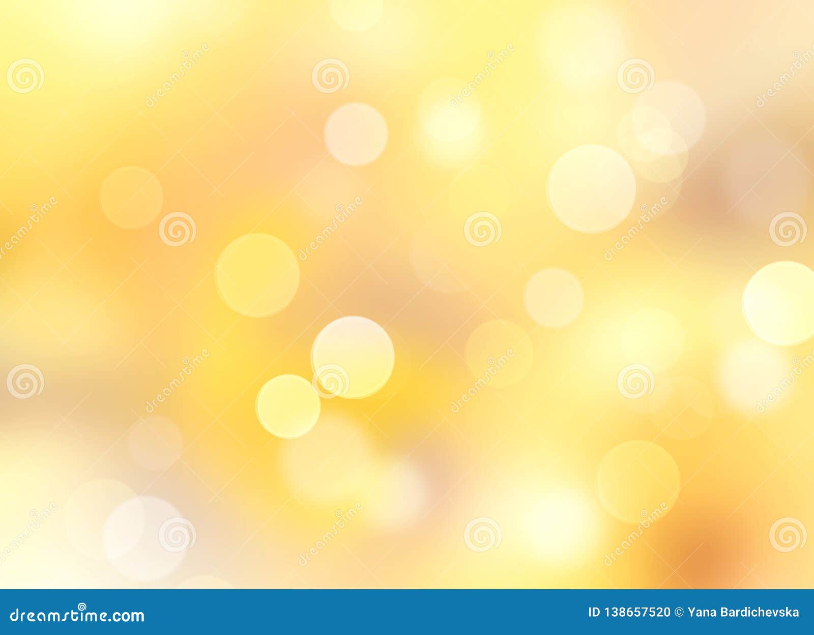 Yellow Natural Blurred Bokeh Background Stock Illustration - Illustration  of beautiful, yellow: 138657520