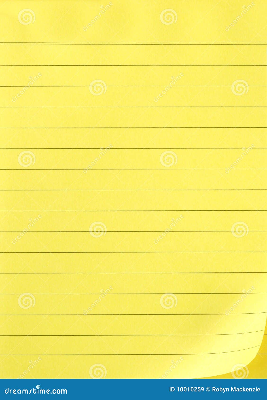 yellow notepaper