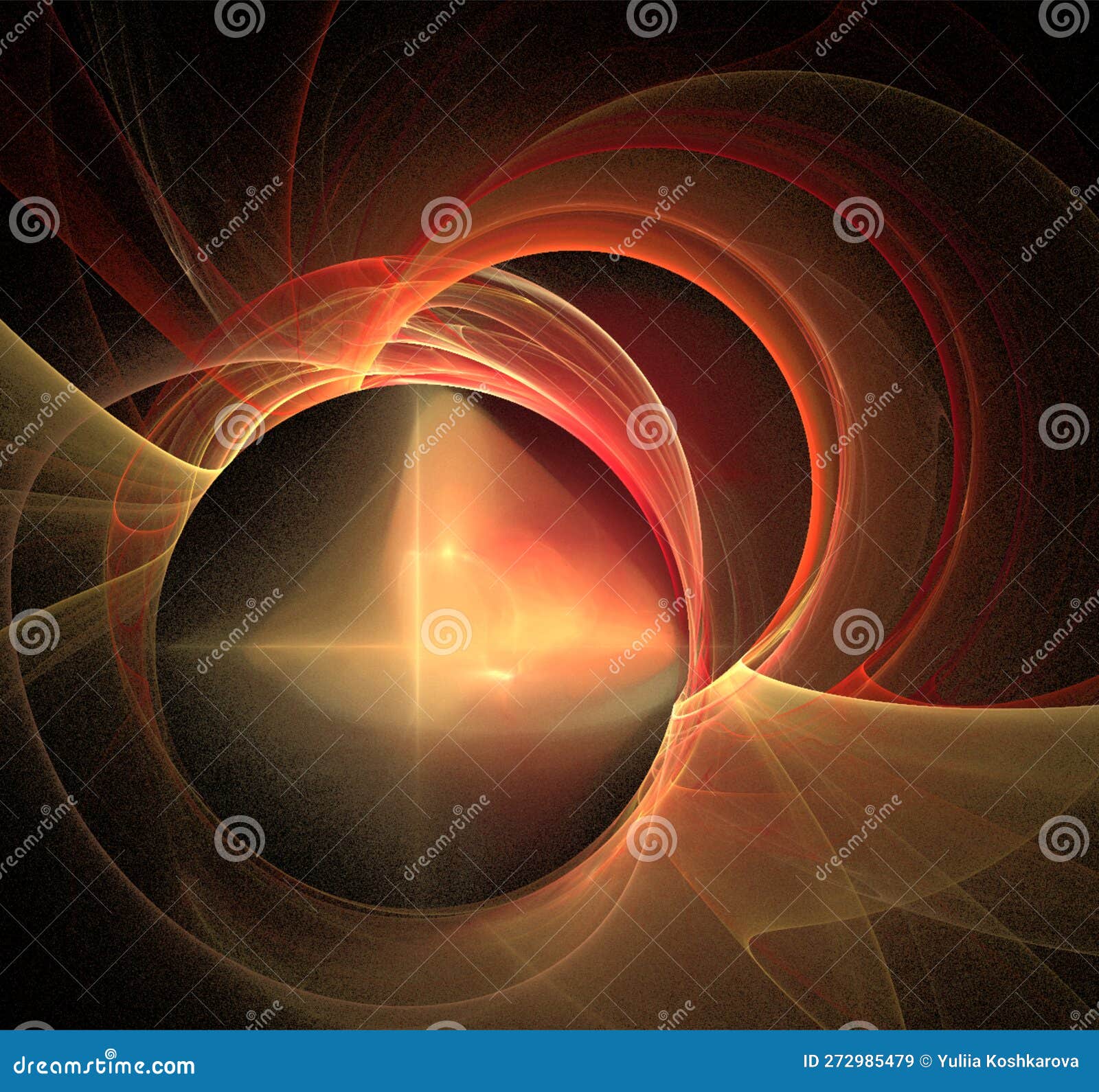 Yellow and Orange Abstract Background, Color Digital Graphics Stock