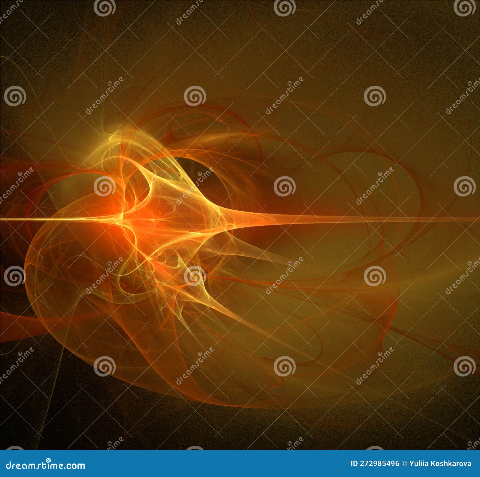 Yellow and Orange Abstract Background, Color Digital Graphics Stock