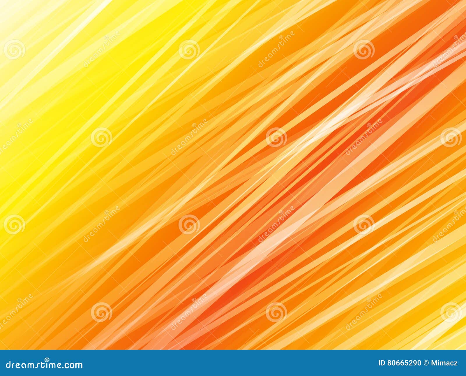 Yellow Orange Striped Background Stock Illustration Illustration of