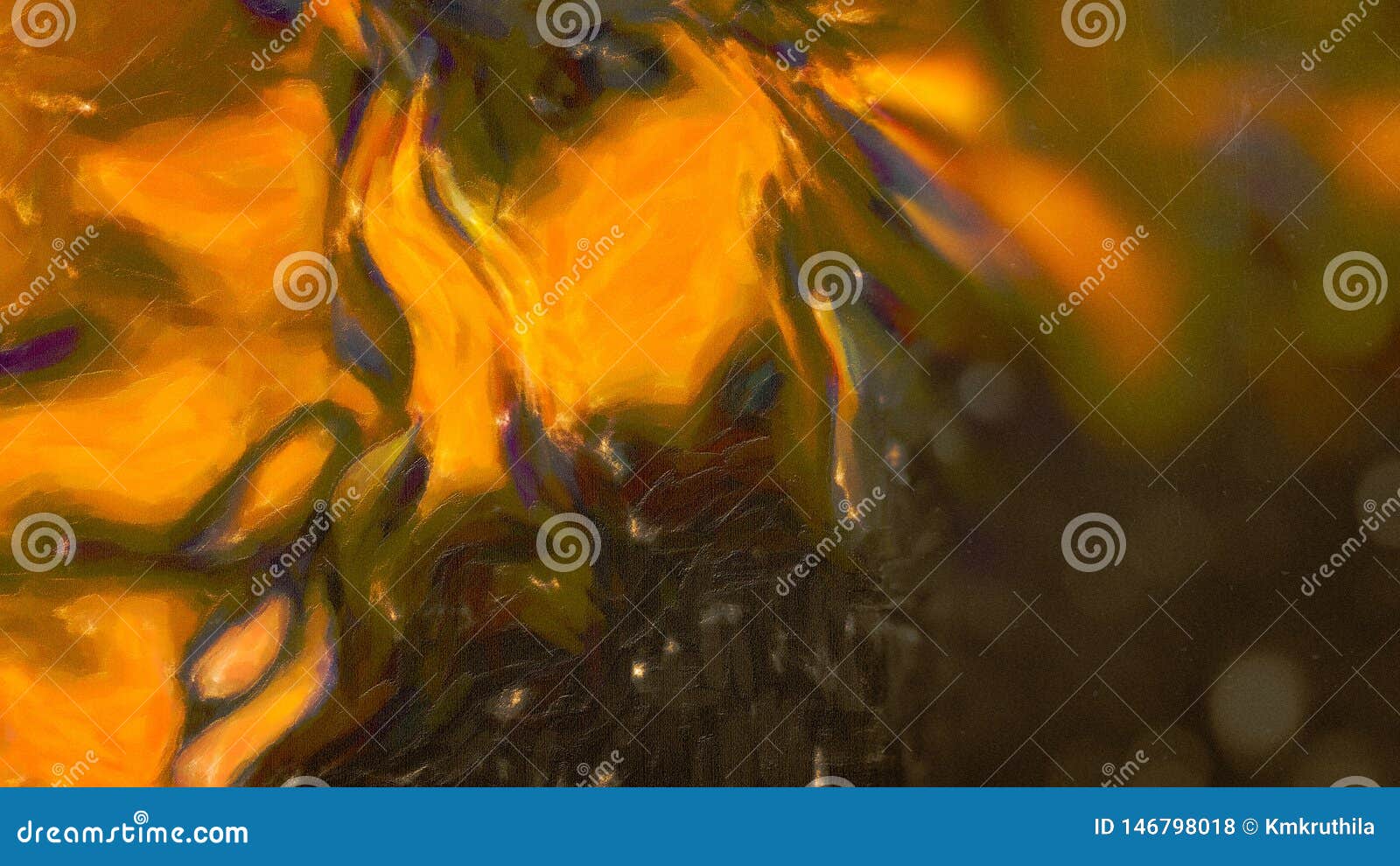 Yellow Orange Water Background Beautiful Elegant Illustration Graphic