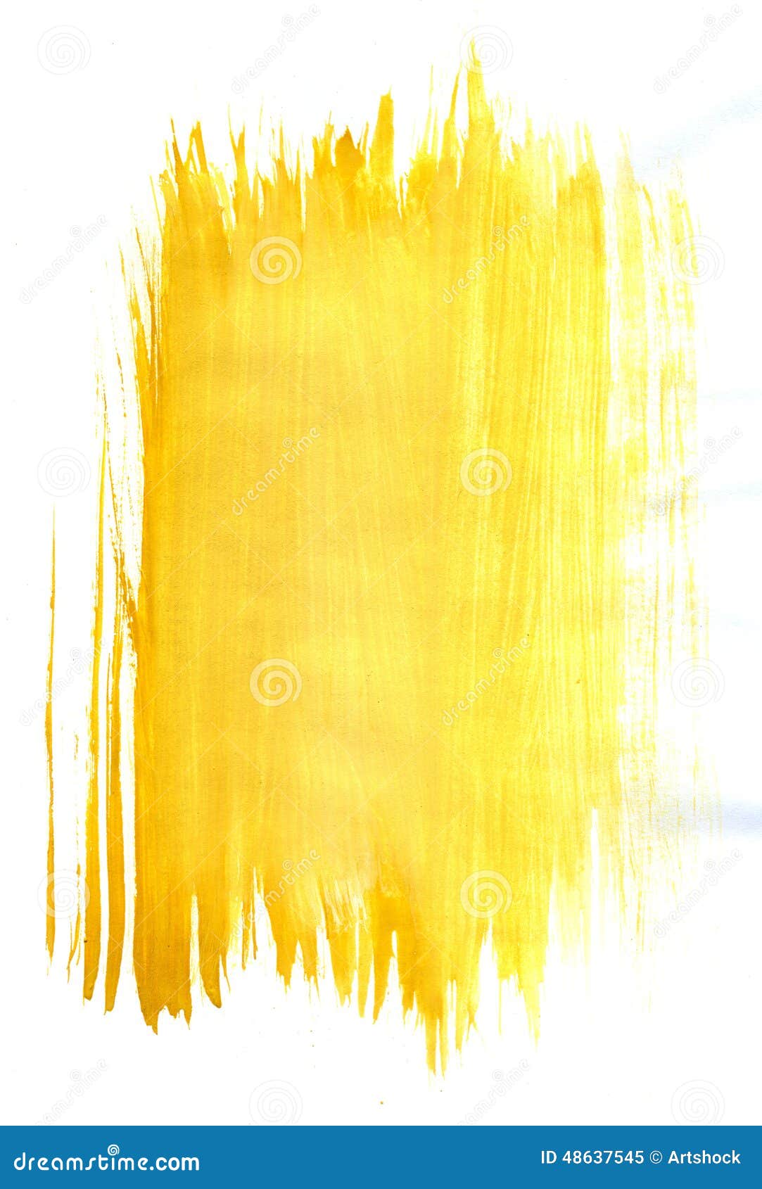 Yellow Paint Background stock illustration. Illustration of background -  48637545