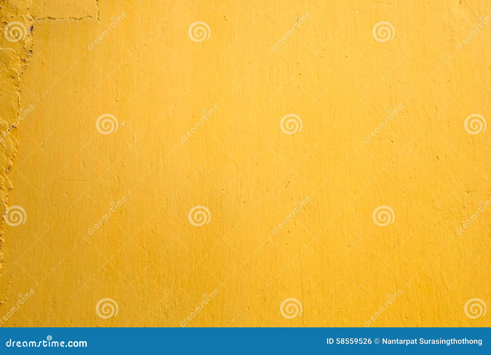 Yellow Paint Concrete Wall Texture Background Stock Photo Image of