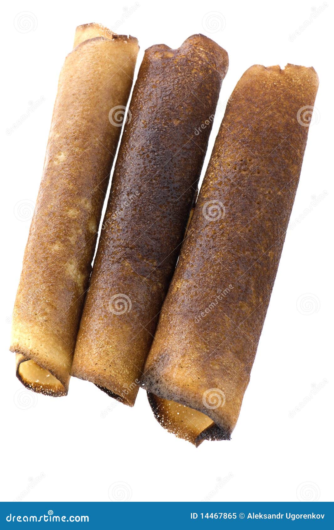 Yellow Pancake Isolated on White Stock Image Image of breakfast