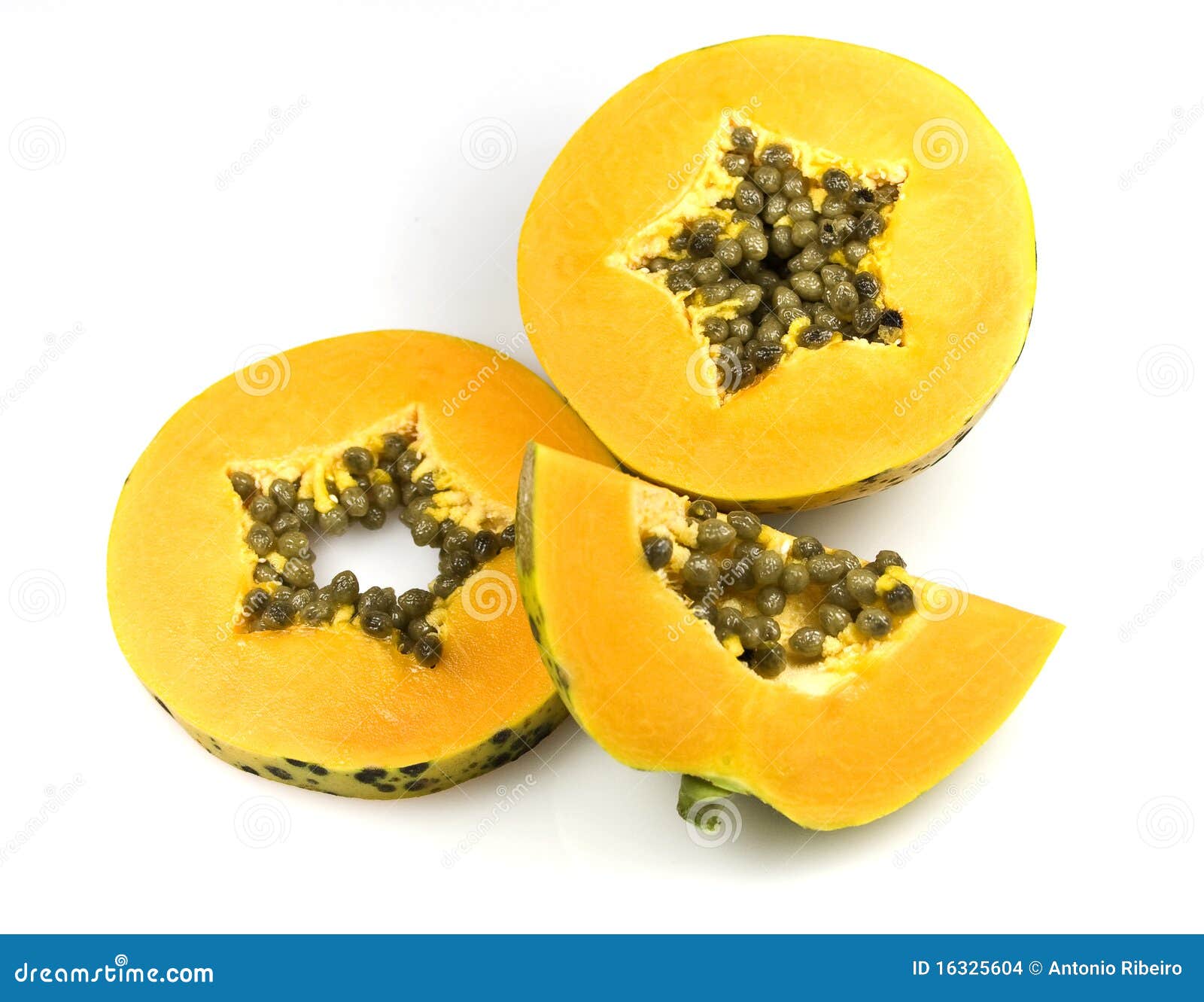 Yellow Papaya stock photo. Image of vegetable, fruit 16325604