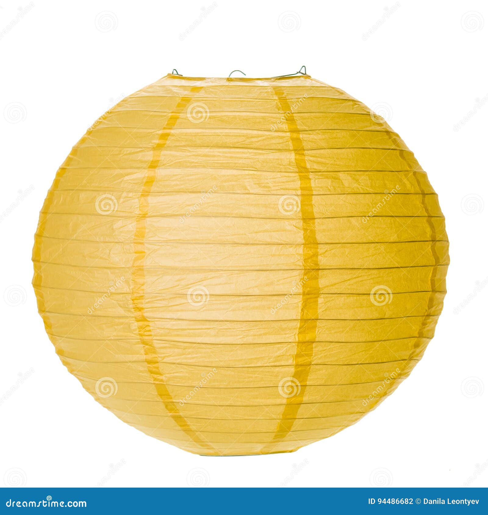 Yellow Paper Lantern stock photo. Image of porch, asia 94486682