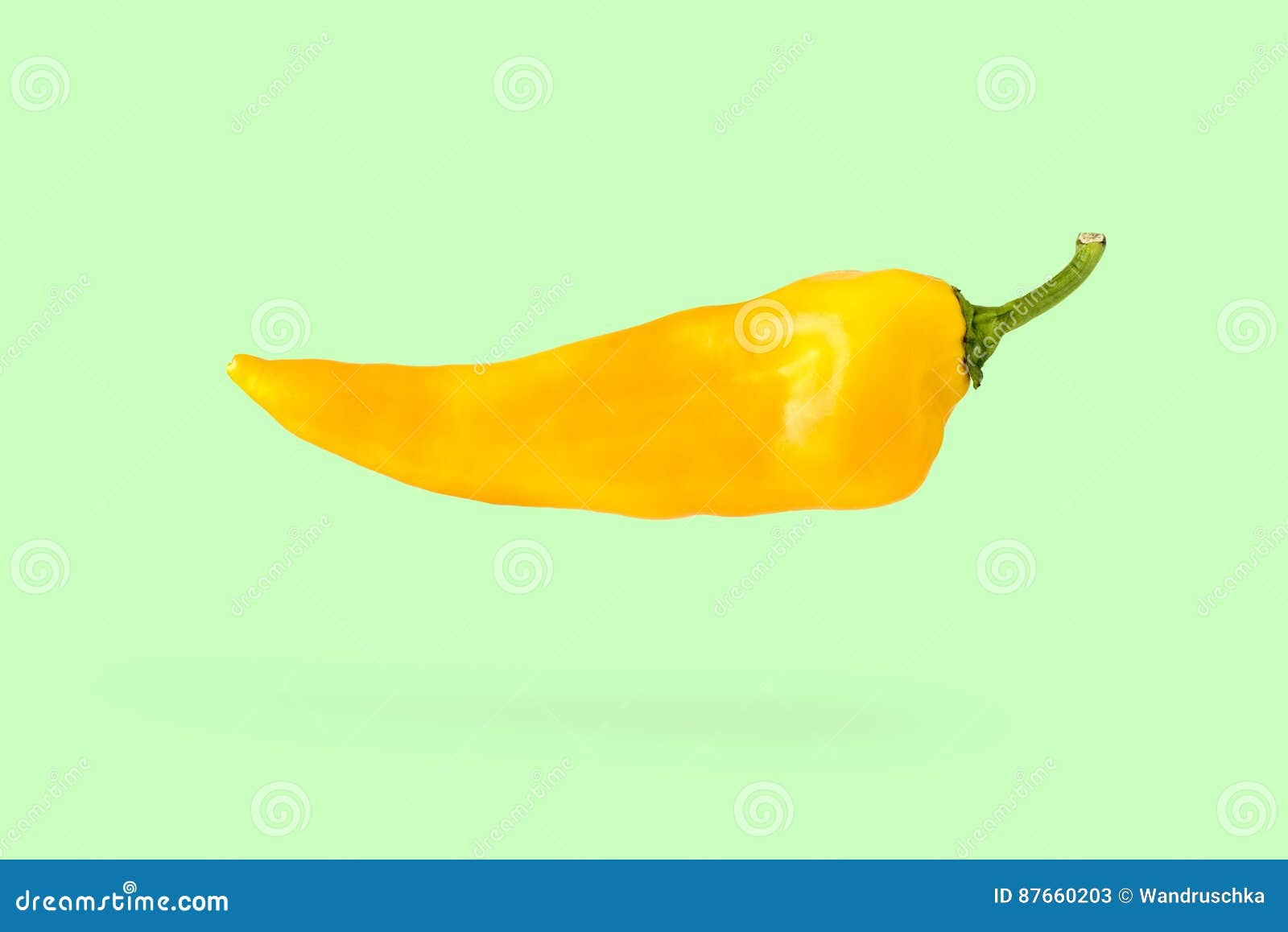 A yellow paprika stock image. Image of nourishing, macro 87660203