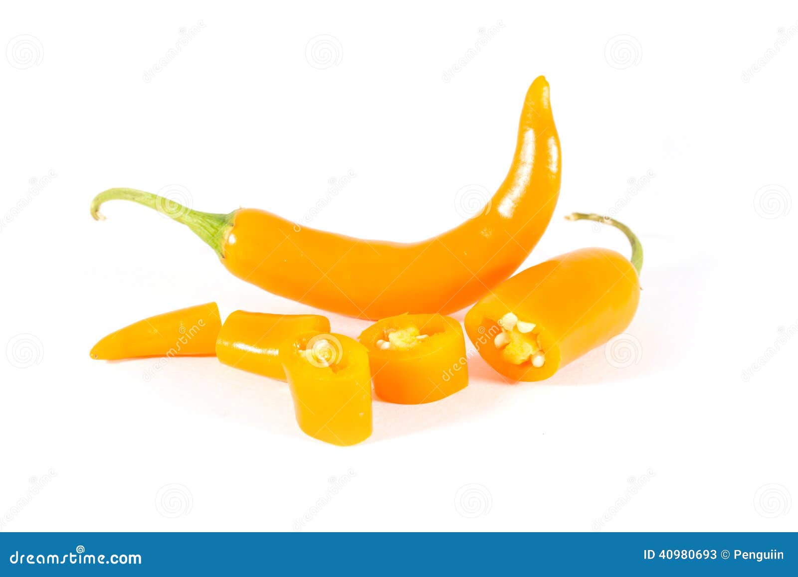 Yellow peppers stock image. Image of isolate, fresh, isolated 40980693