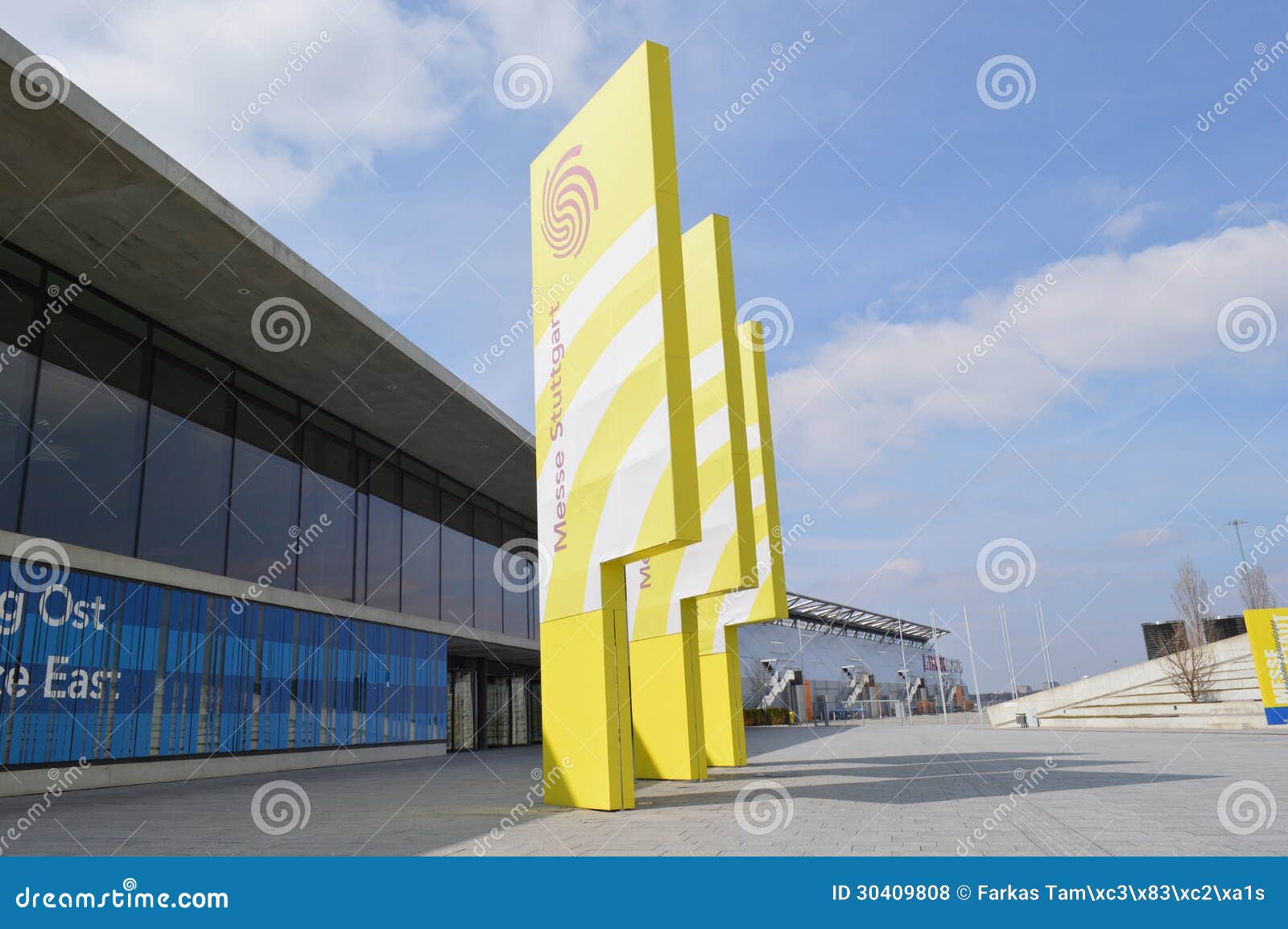 Yellow pillars editorial stock photo. Image of pillars 30409808