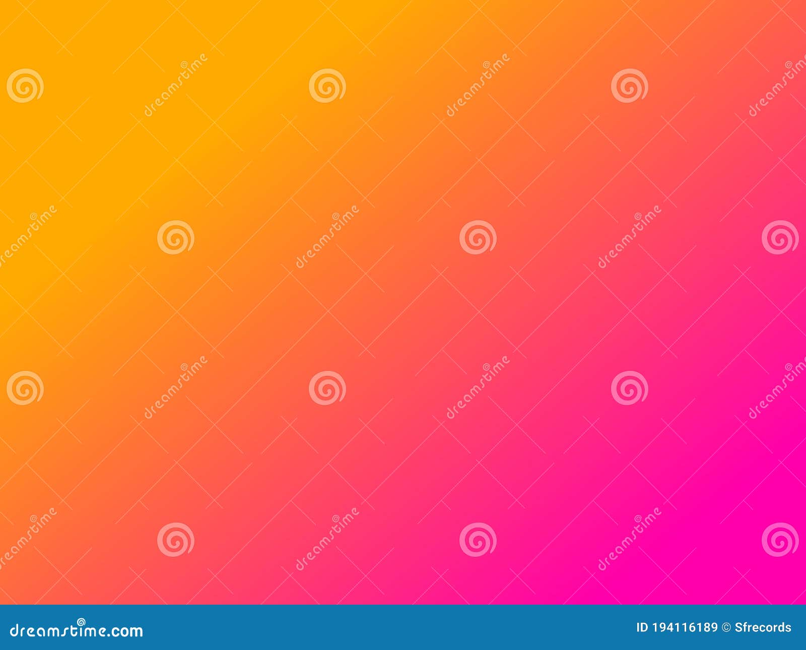 Yellow Pink Orange Bright Gradient Background Stock Illustration