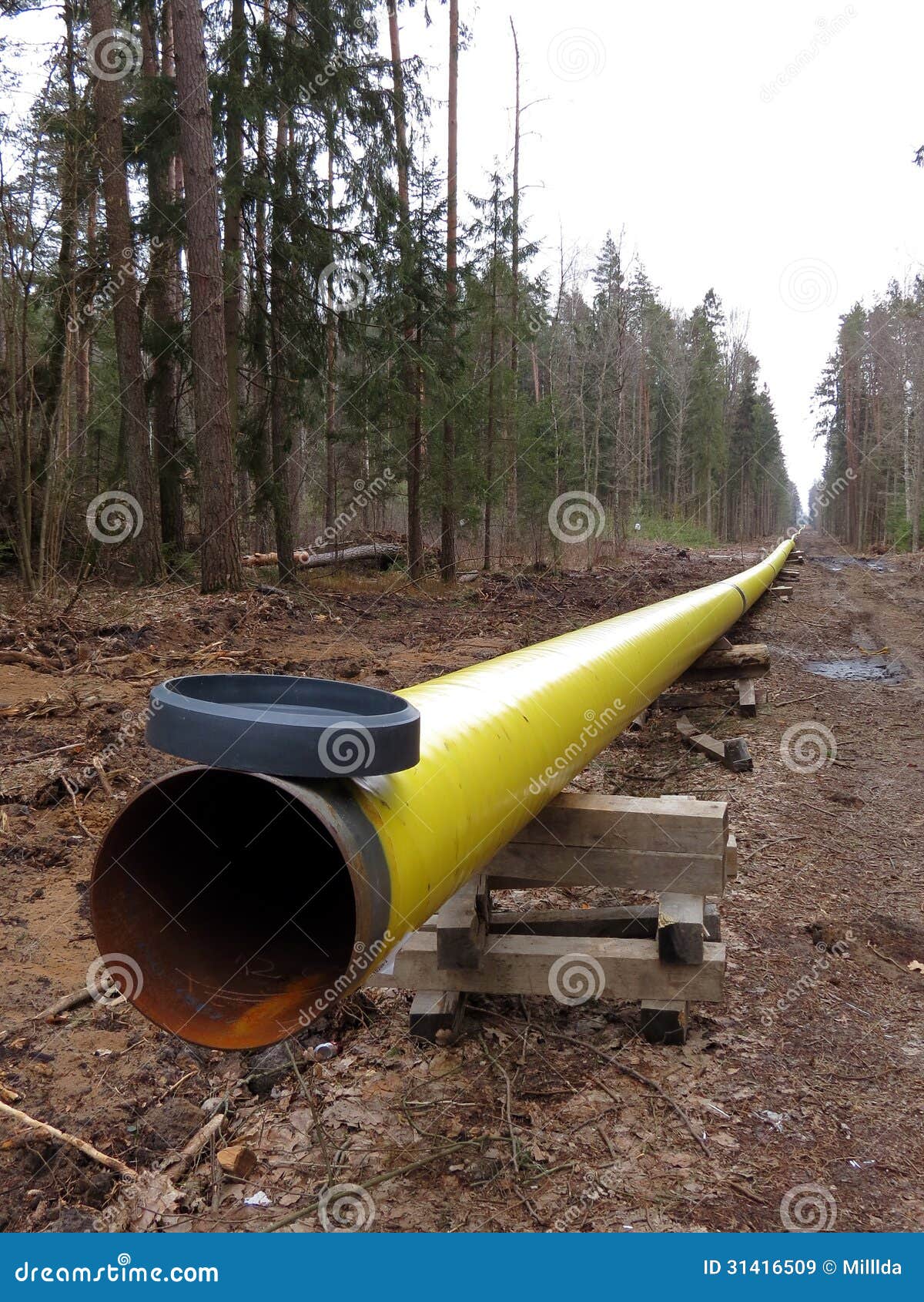 Yellow pipe stock image. Image of pipe, yellow, nature 31416509