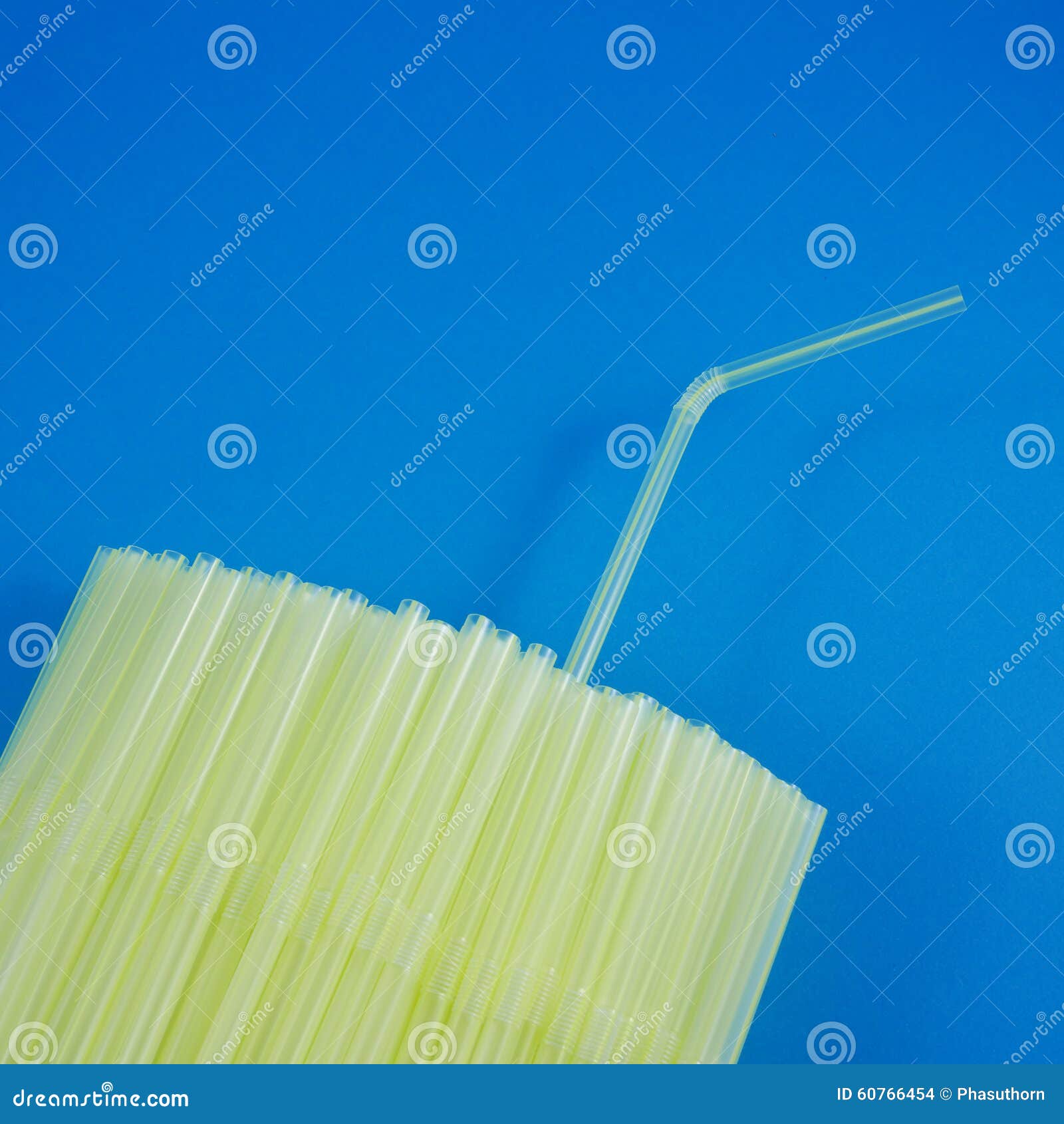 Yellow Plastic Drinking Straws Stock Photo Image of objects, straw