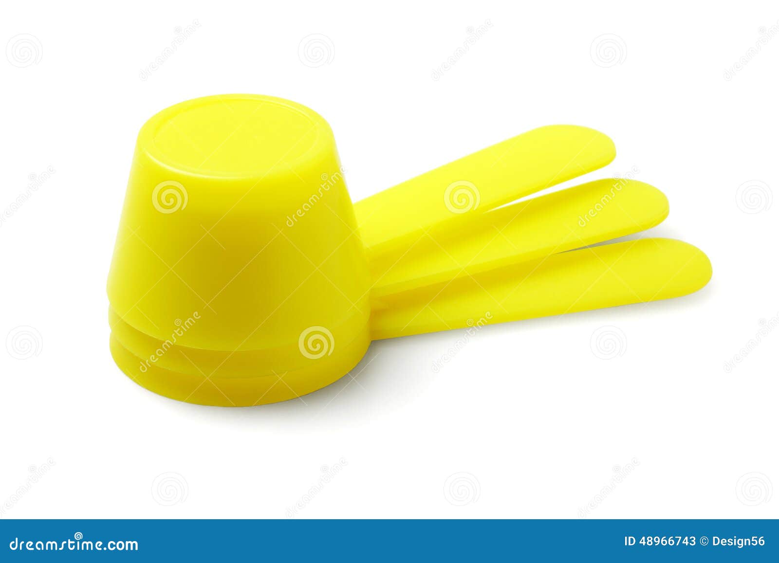 Download Yellow Plastic Scoops Stock Image Image Of White Preparation 48966743 Yellowimages Mockups