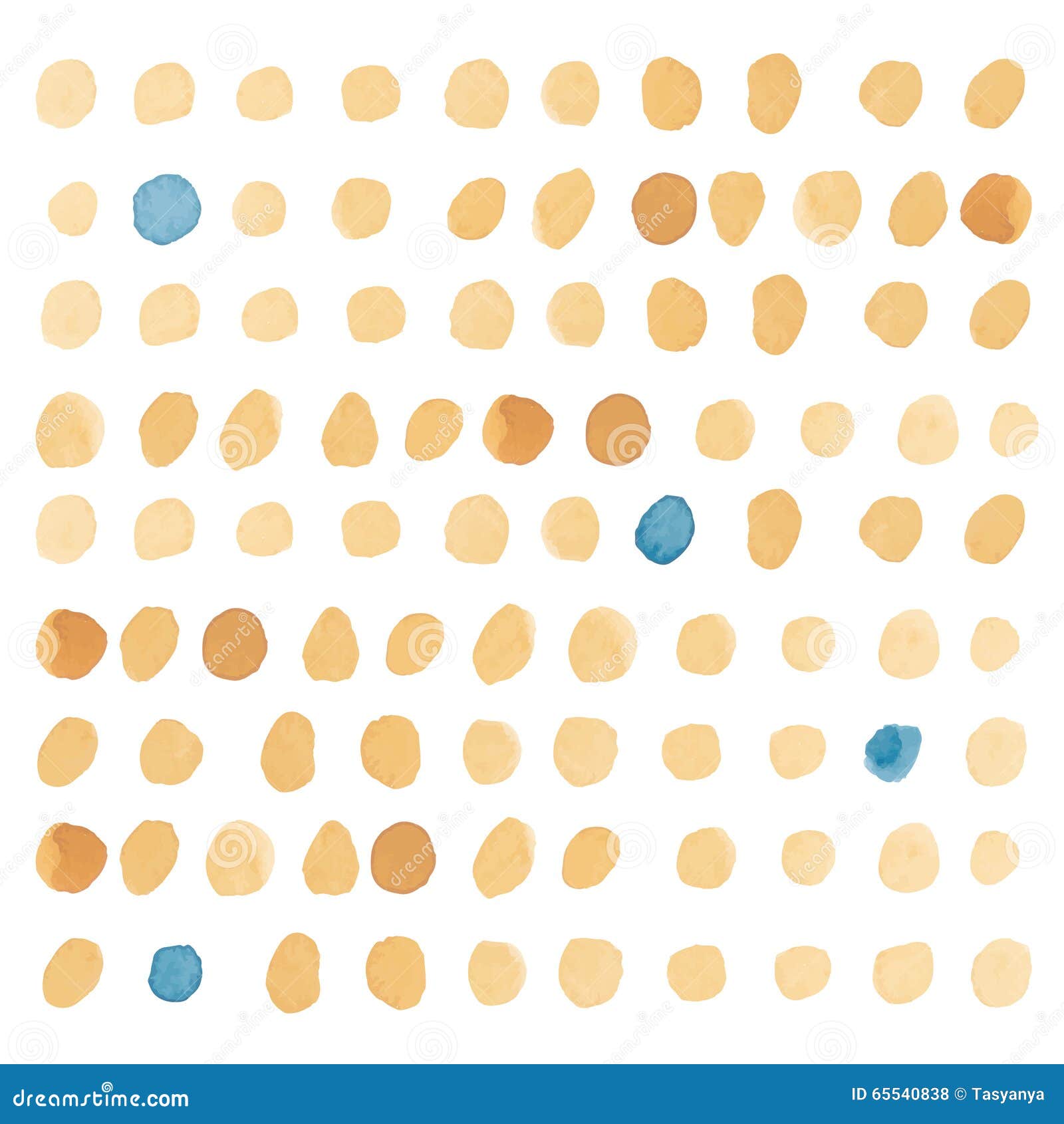 Yellow Polka Dot Bikini Cartoon Vector 219170279