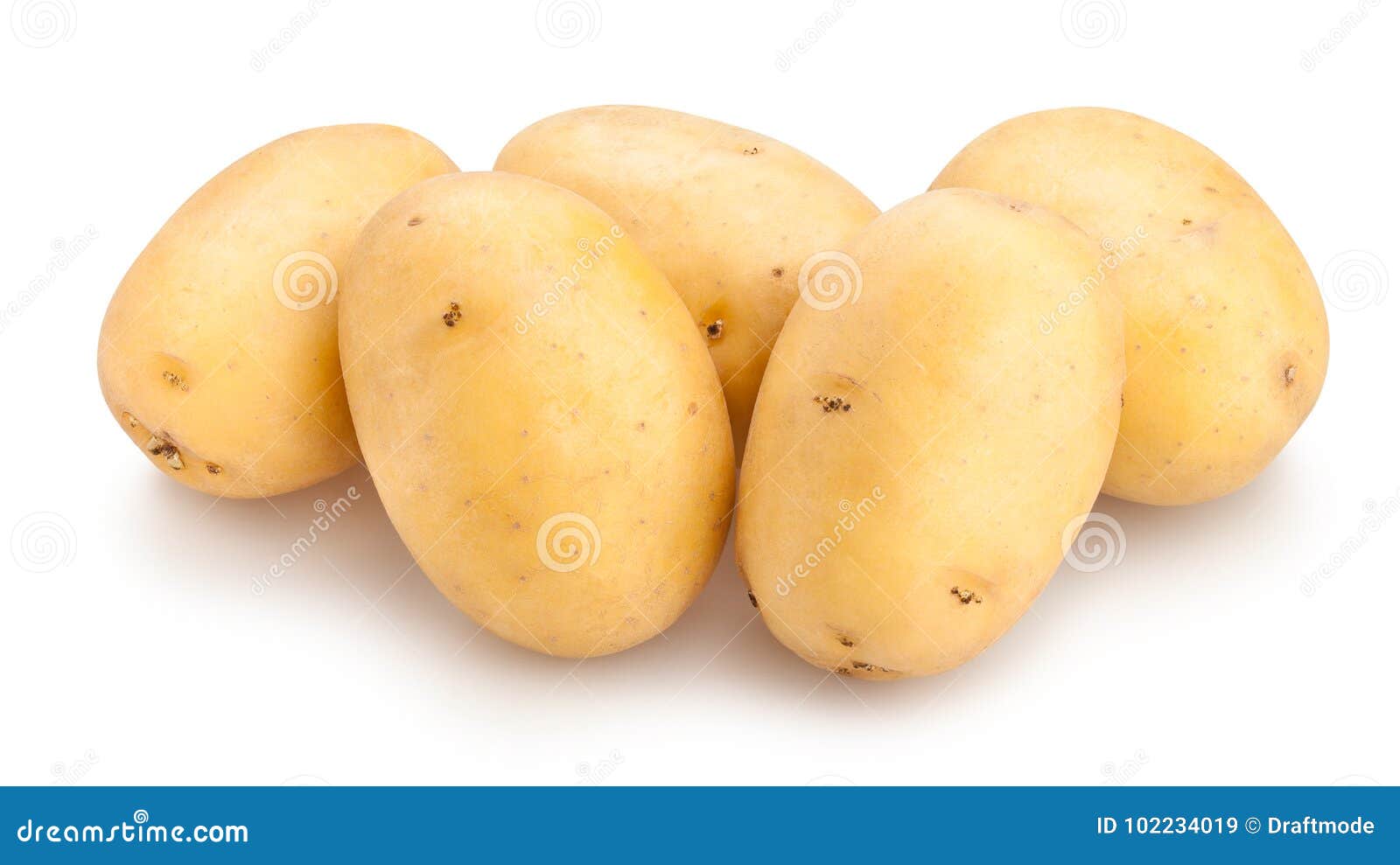 Yellow potatoes stock image. Image of studio, fresh 102234019