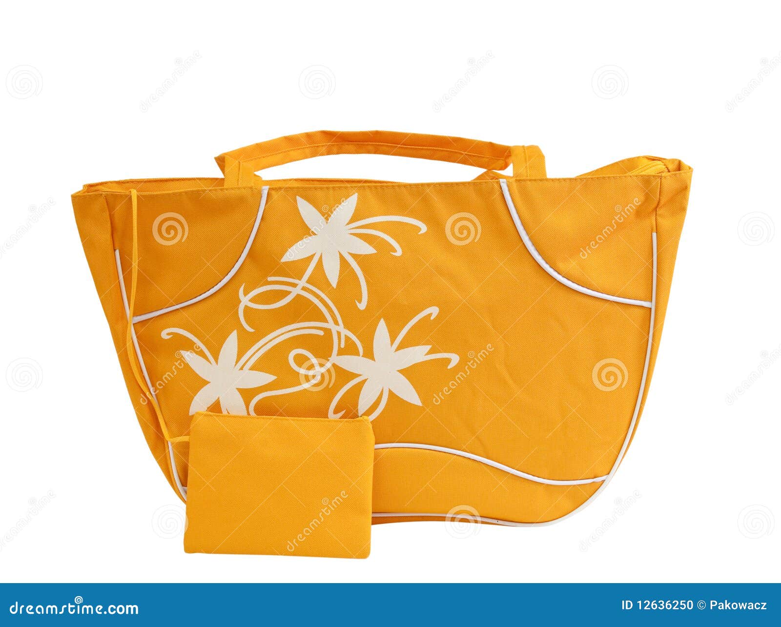 Yellow purse stock photo. Image of gift, black, hand 12636250