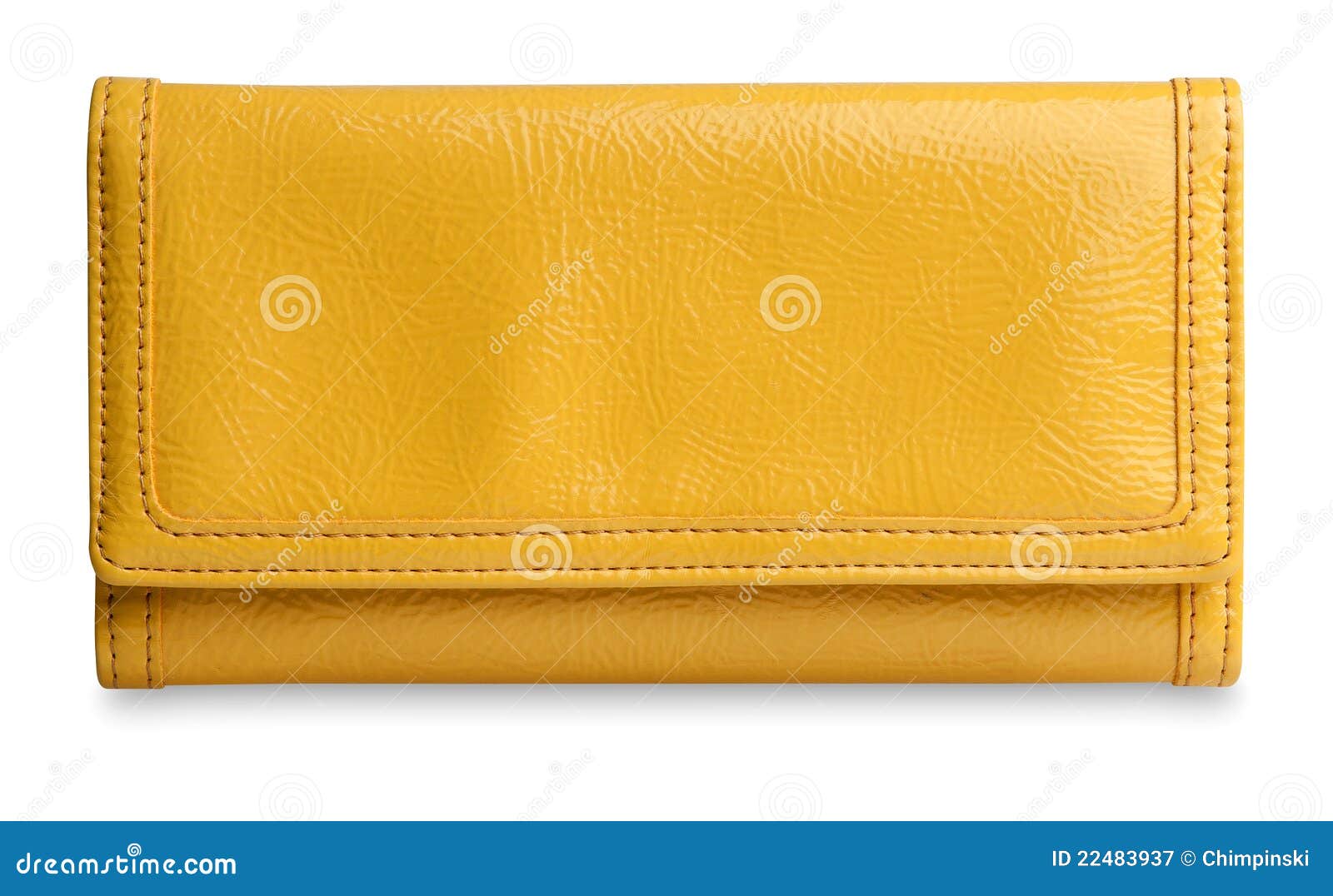 Yellow purse stock image. Image of background, clipping 22483937