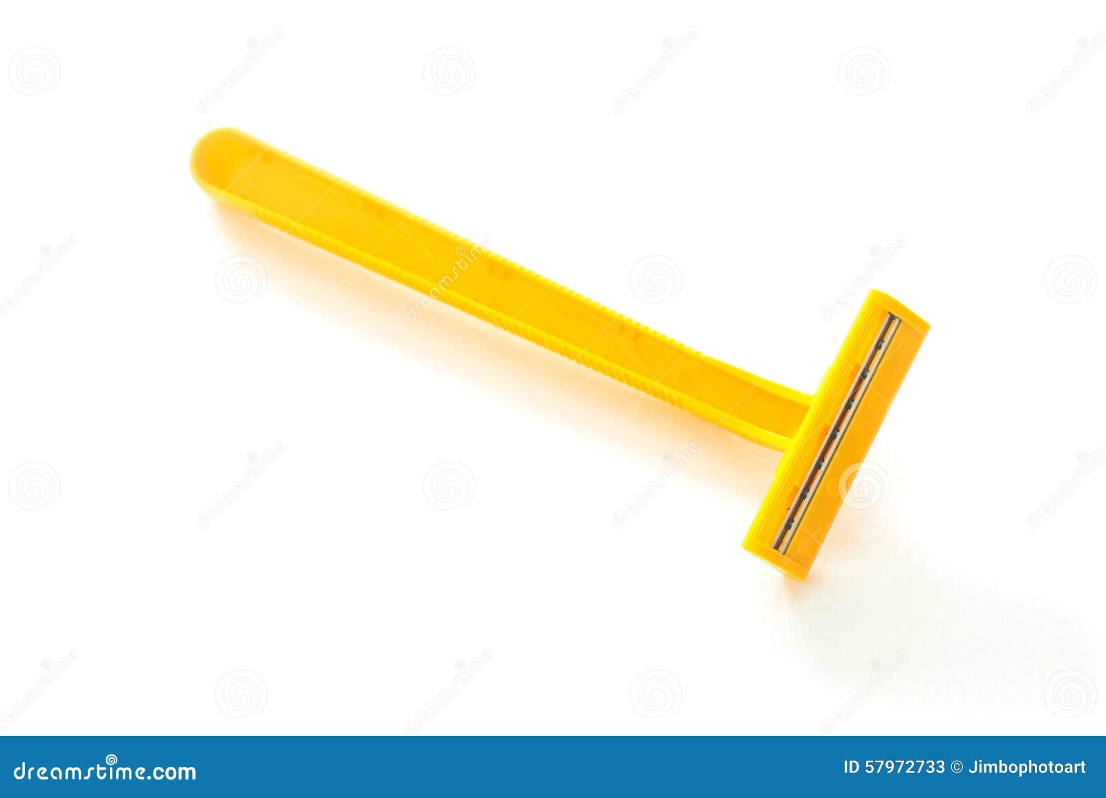 Yellow razor stock image. Image of tool, object, yellow 57972733