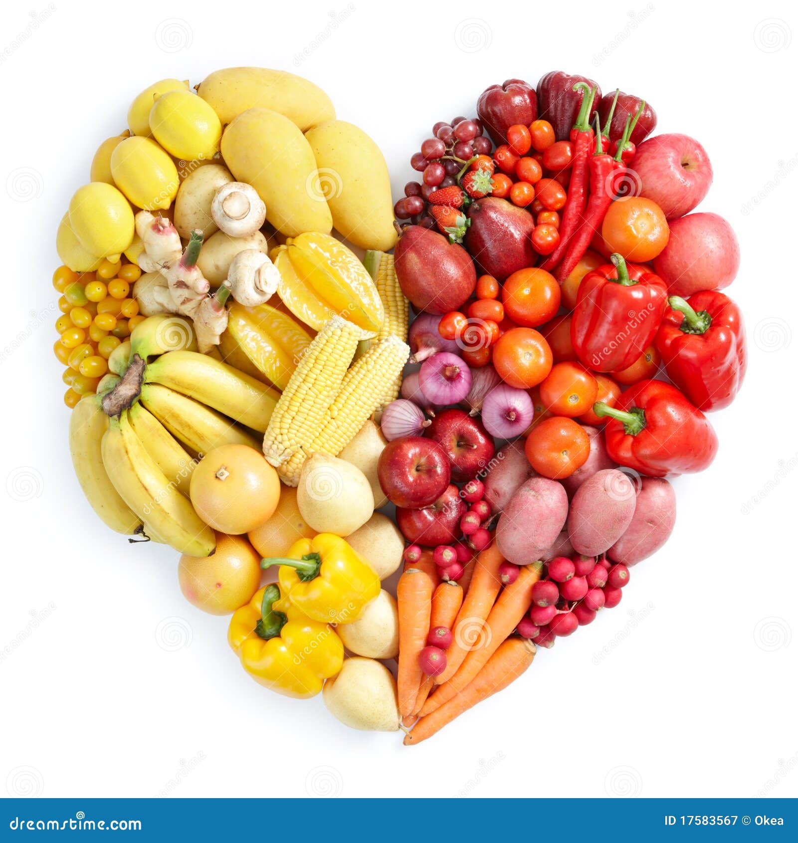 Yellow and Red Healthy Food Stock Image Image of lemon, chili 17583567