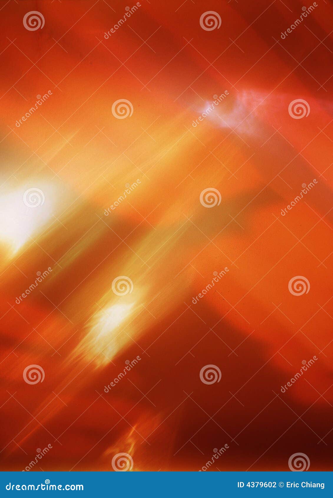A Yellow and Red Light Pattern Stock Illustration Illustration of