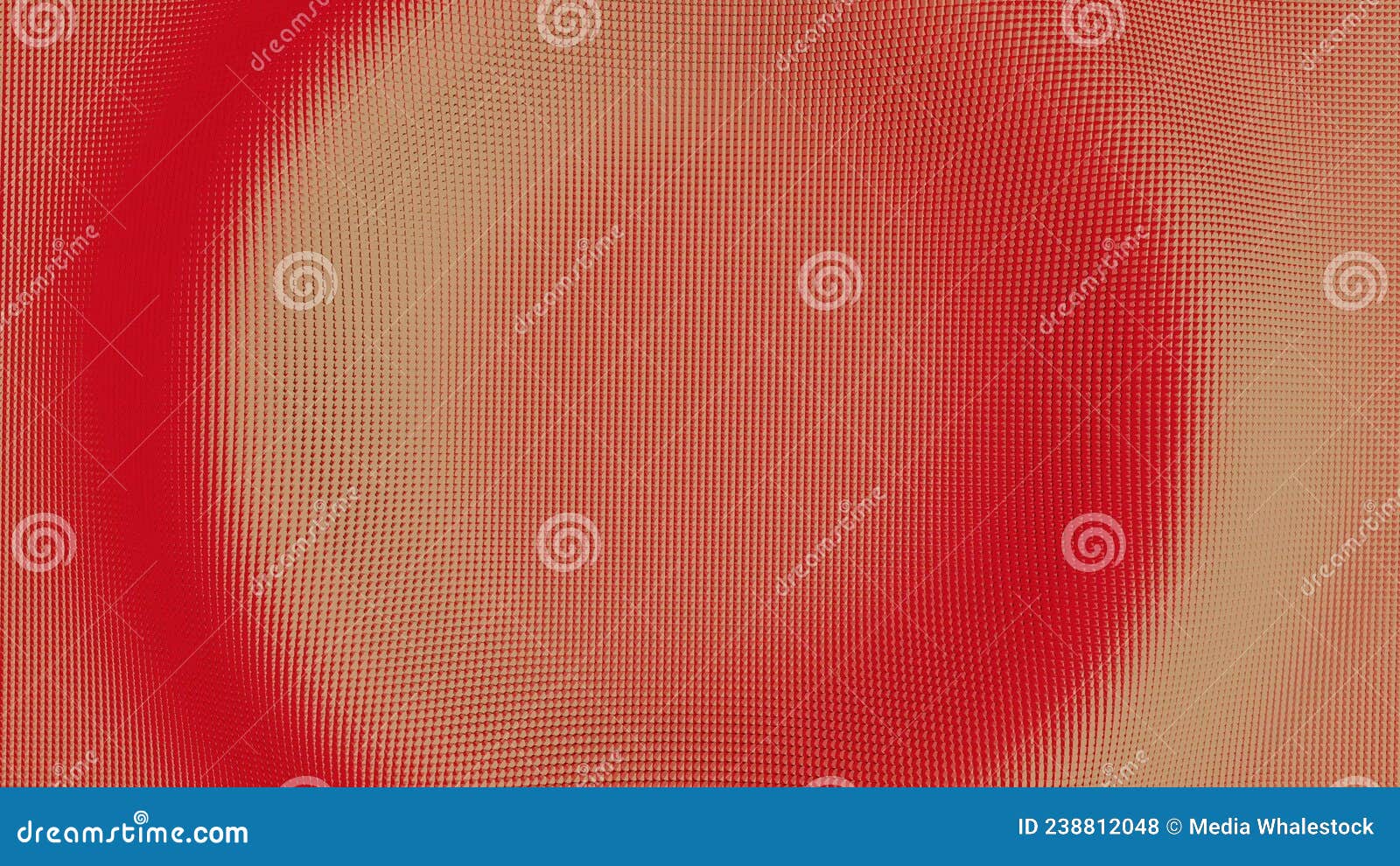 Yellow and Red Spot in Abstraction. Design. Spots that Create a Wave
