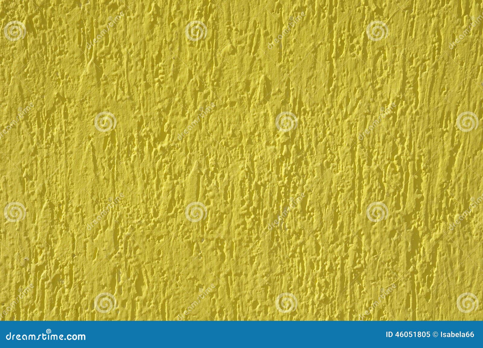Yellow Relief Plaster on Wall Closeup Stock Image Image of spot