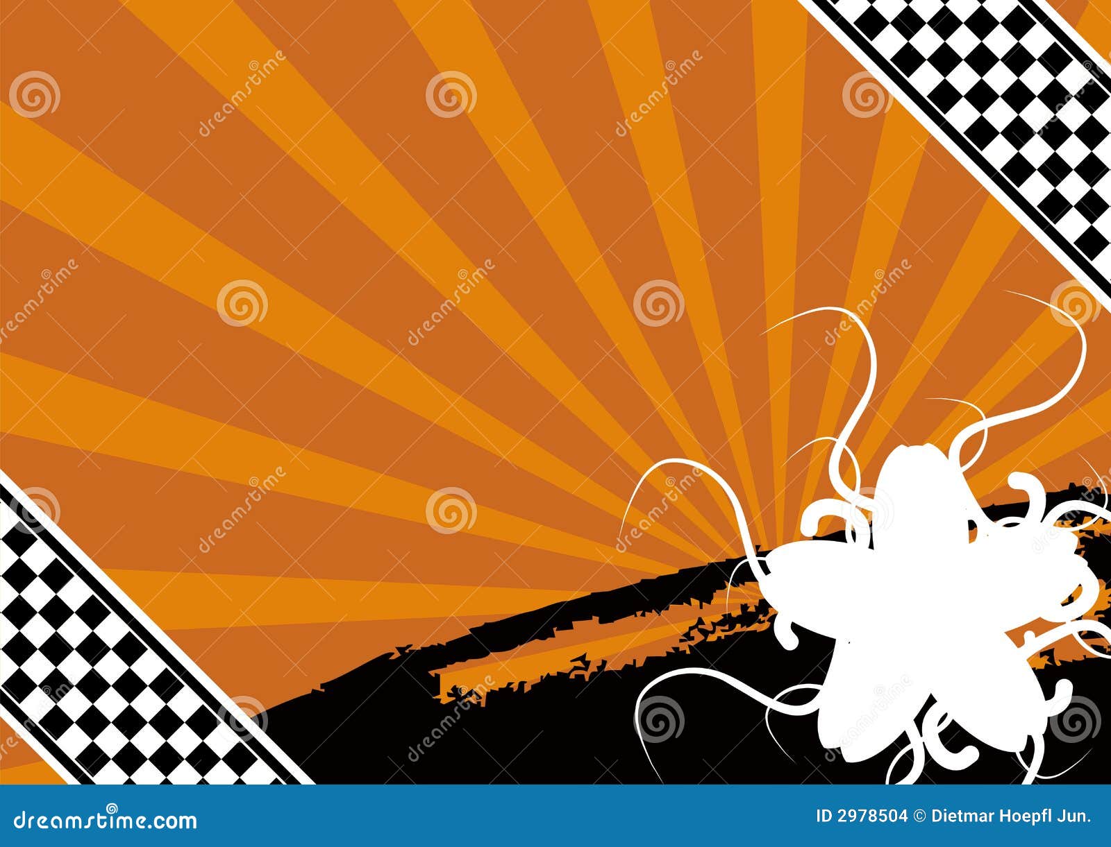 Yellow retro background stock vector. Illustration of form 2978504