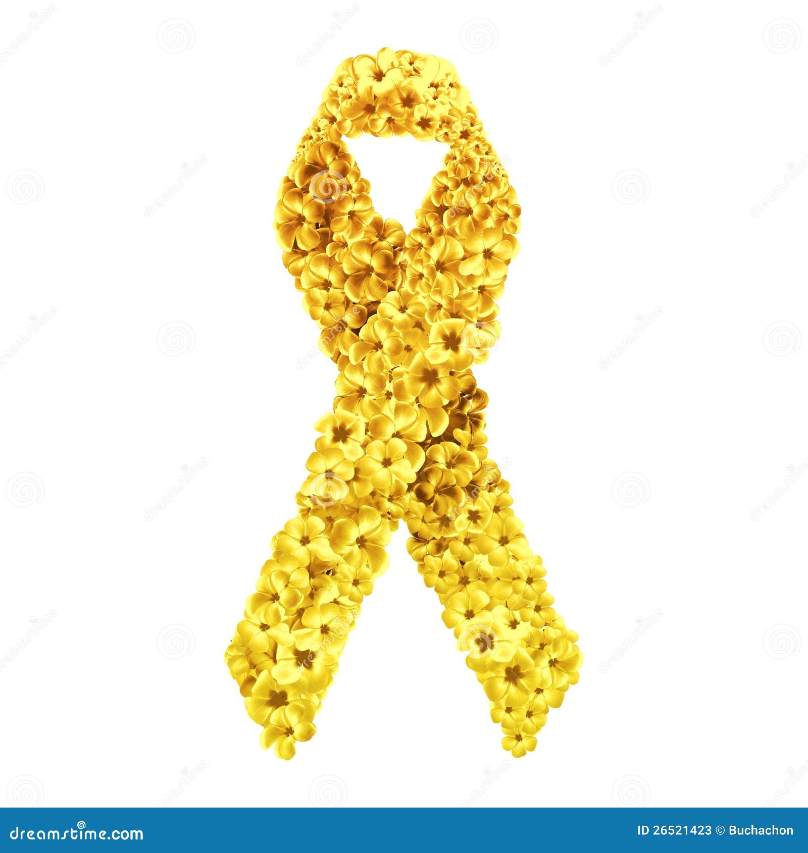 Yellow ribbon stock image. Image of bunch, color, flowers 26521423