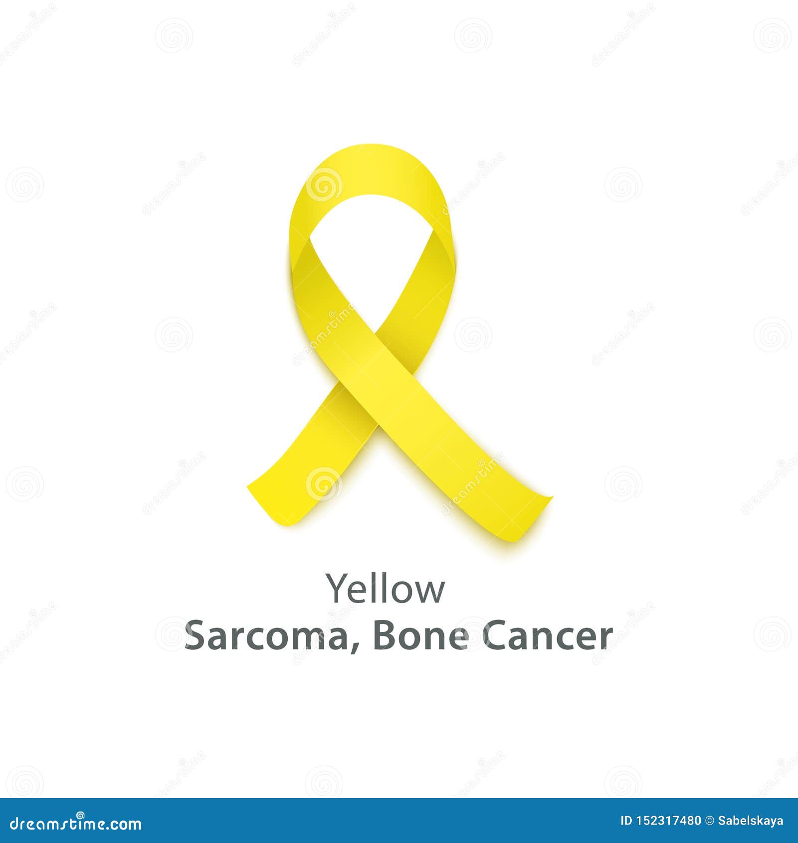 Yellow Cancer Ribbon, Yellow Awareness Ribbons - Celebrate Prints