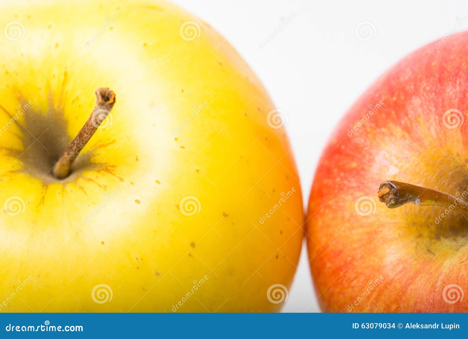 Yellow ripe big Apple stock photo. Image of sweet, herb 63079034