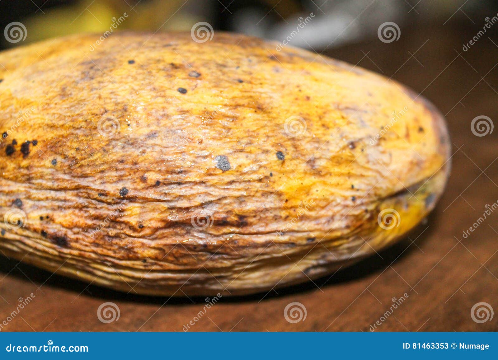 Yellow Rotten Mango Fruit Isolated on White Stock Photo - Image of object,  damaged: 81460752