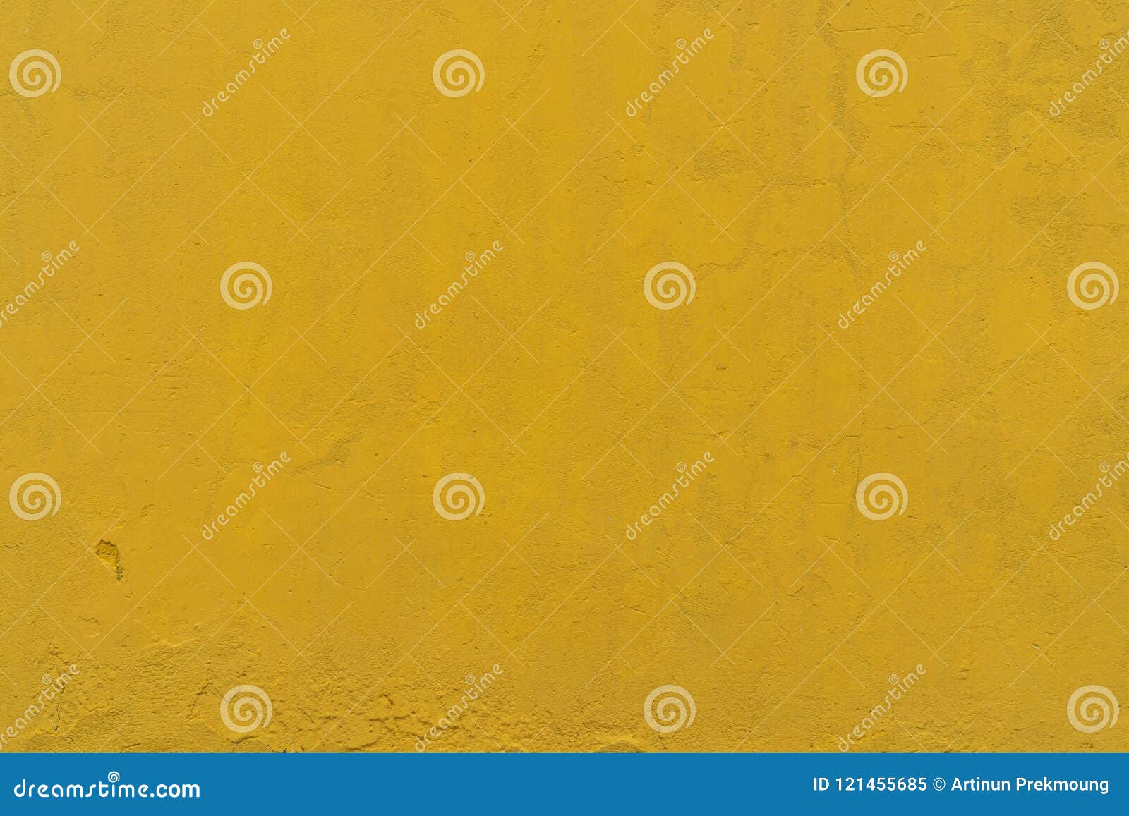 Yellow Rough Concrete Wall Texture Background. Yellow Cement Vintage